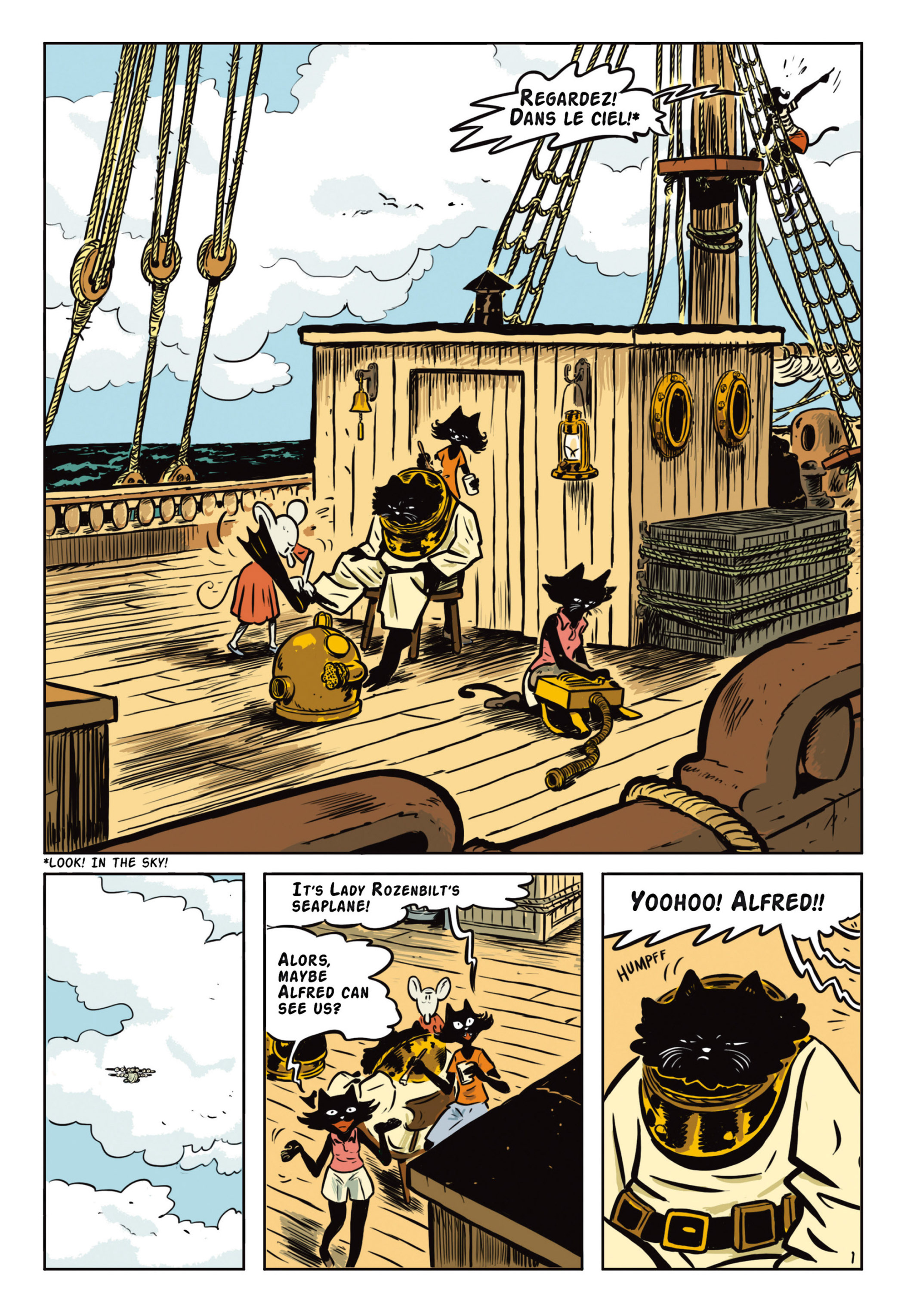 Read online The Fantastic Voyage of Lady Rozenbilt comic -  Issue #1 - 5