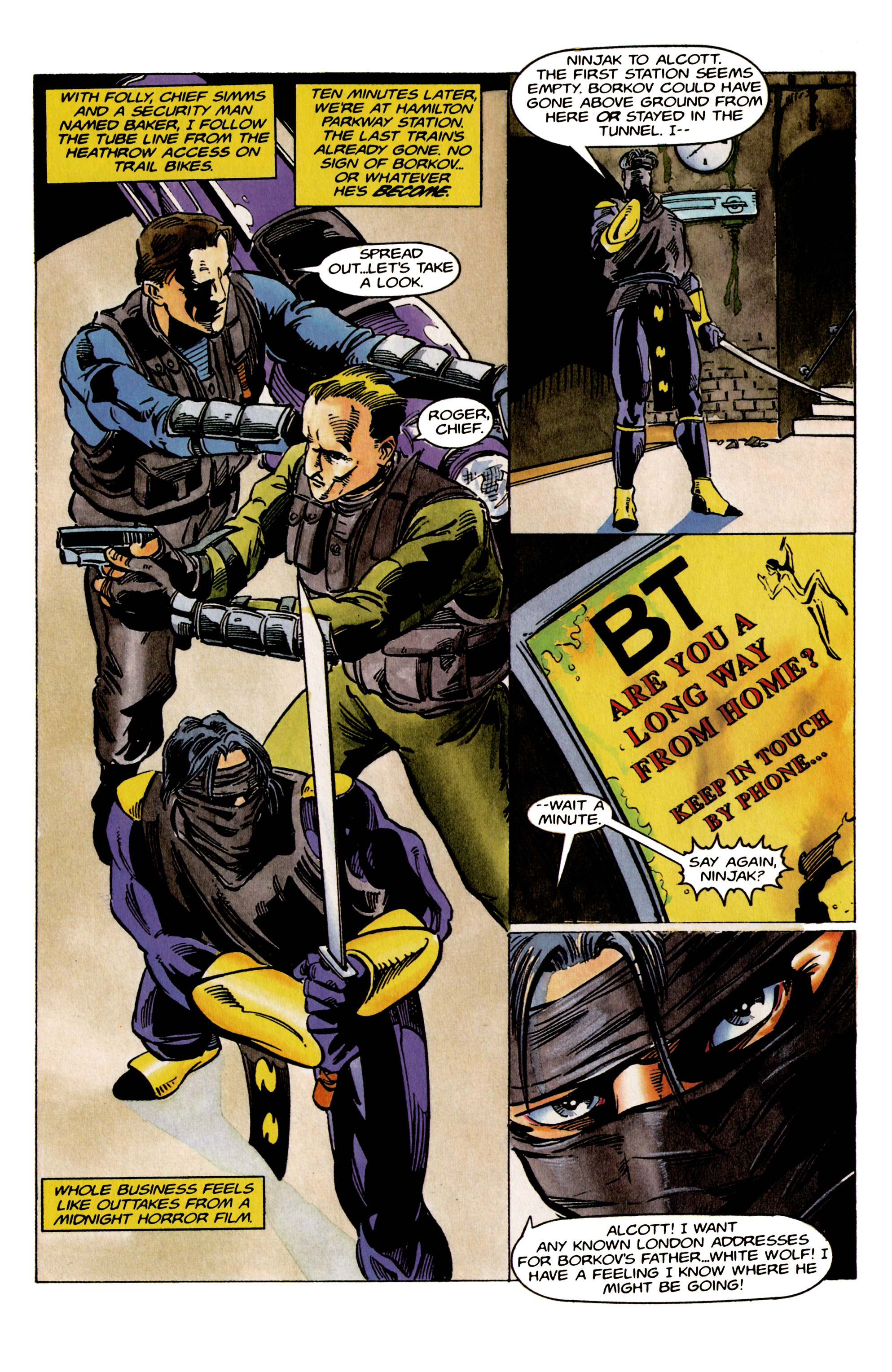 Read online Ninjak (1994) comic -  Issue #16 - 12