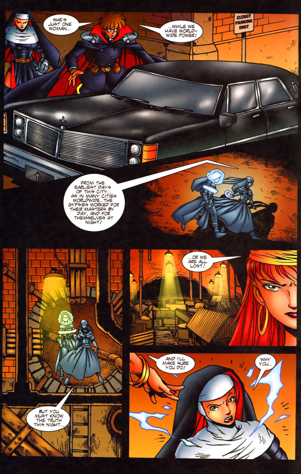 Read online Warrior Nun Areala: Scorpio Rose comic -  Issue #3 - 8