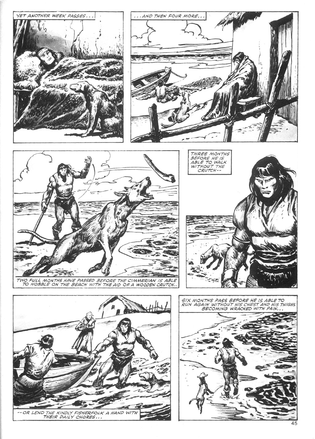 Read online The Savage Sword Of Conan comic -  Issue #87 - 45
