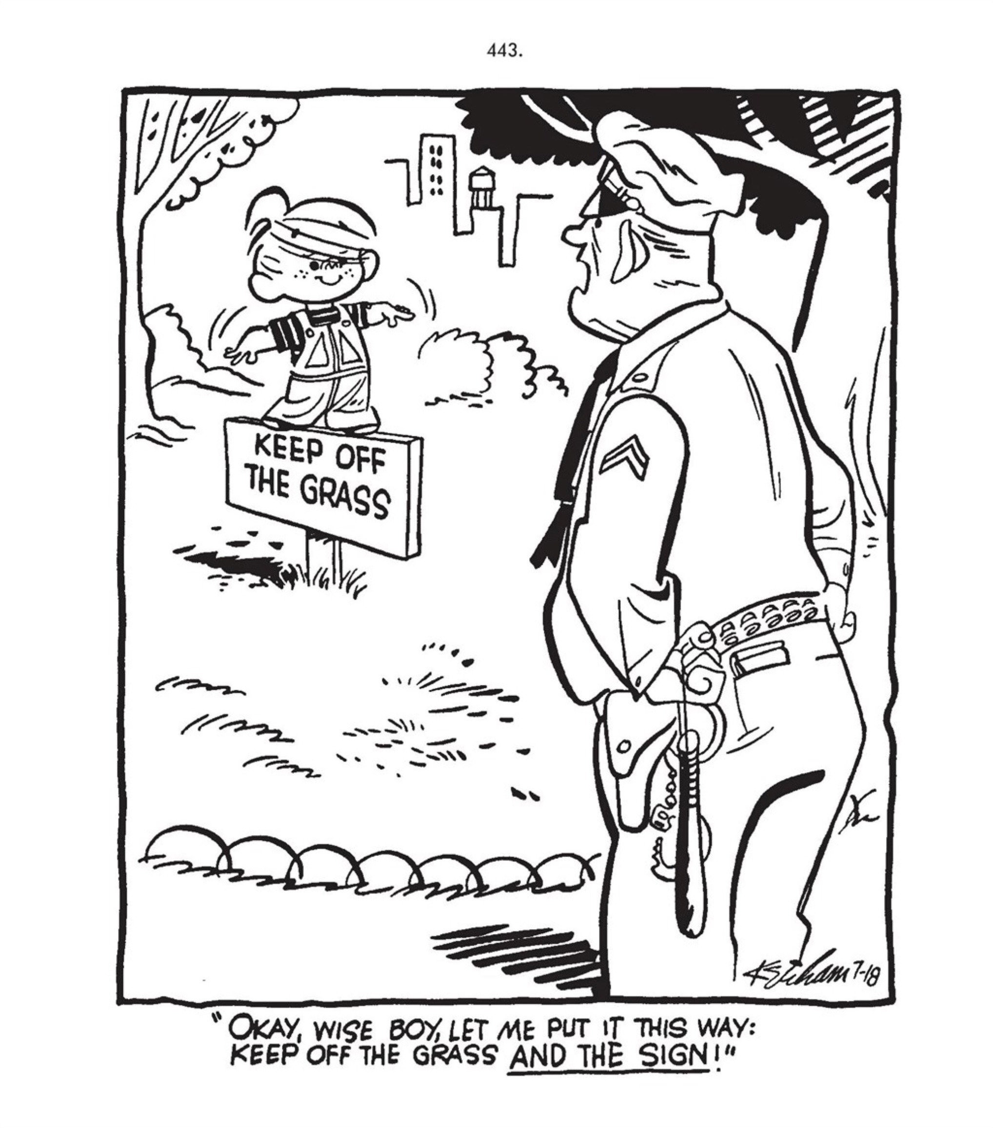 Read online Hank Ketcham's Complete Dennis the Menace comic -  Issue # TPB 1 (Part 5) - 69