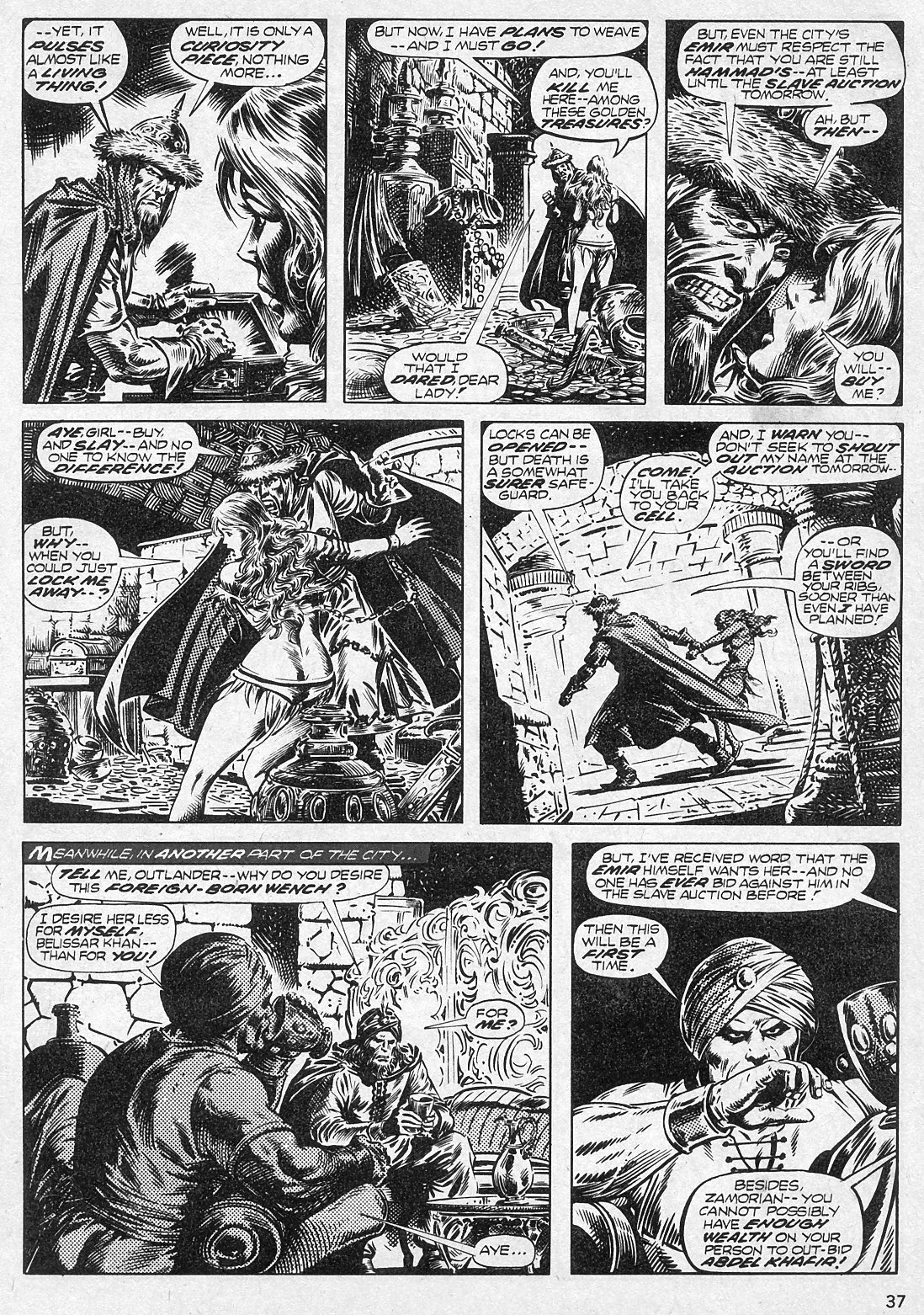 The Savage Sword Of Conan issue 11 - Page 36