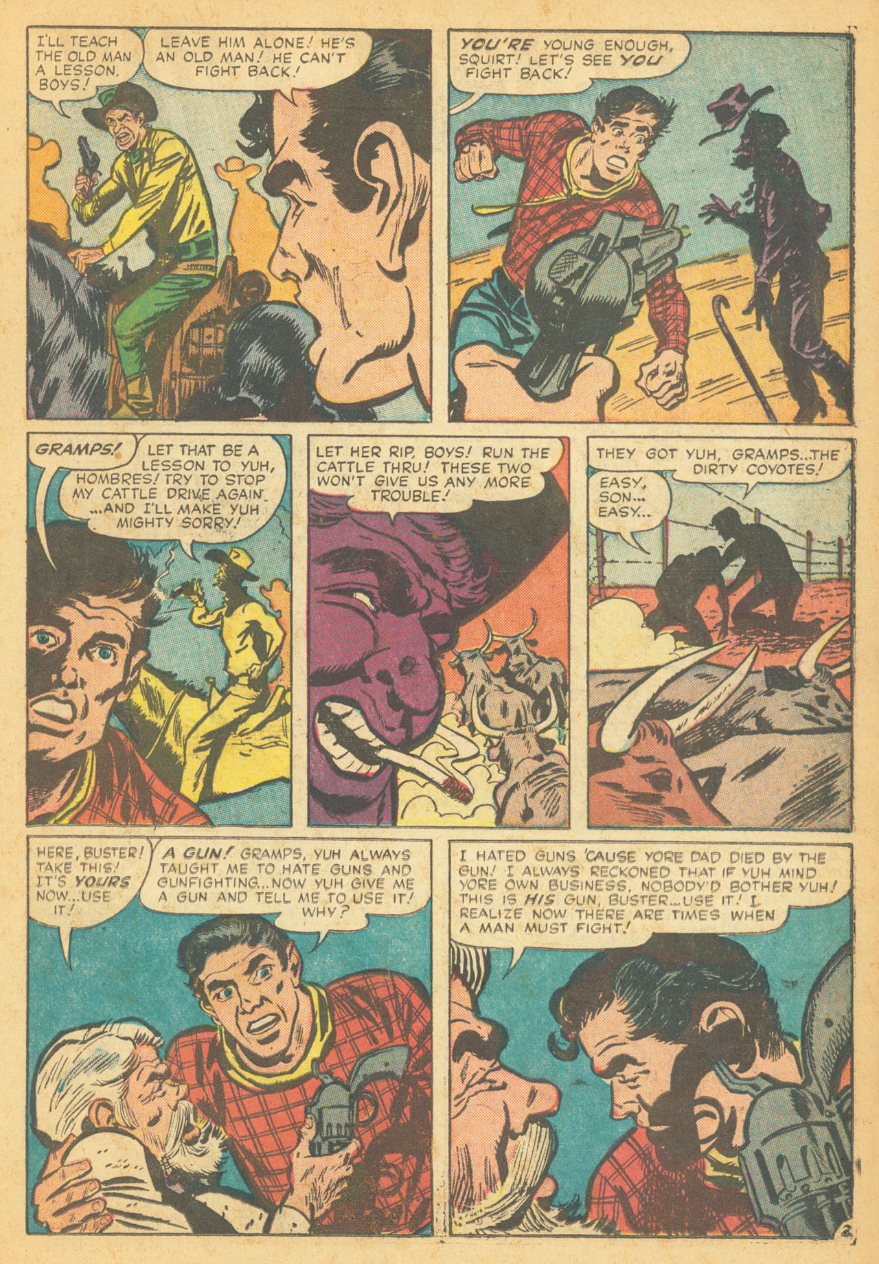 Read online Western Gunfighters (1956) comic -  Issue #24 - 23