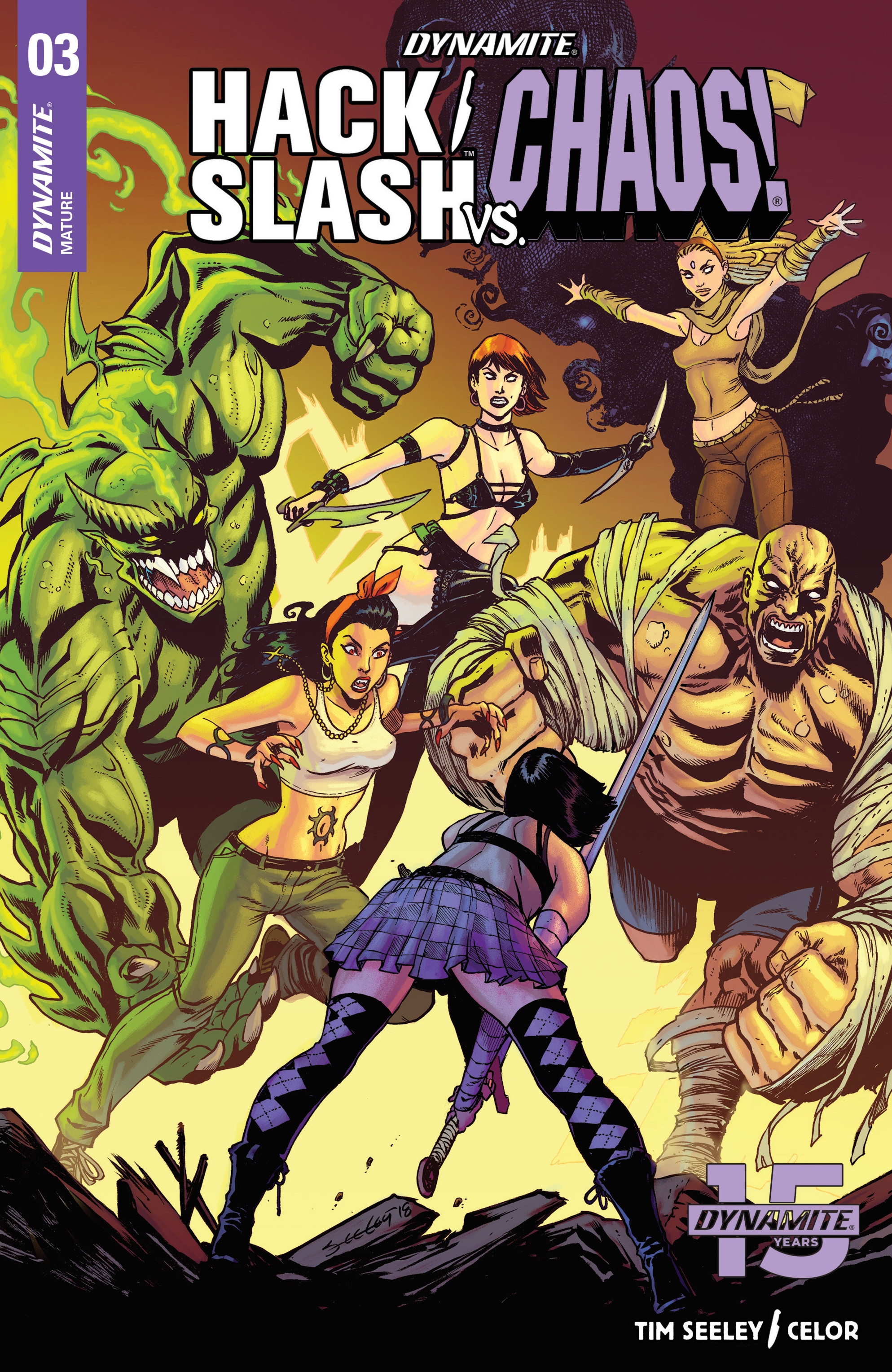 Read online Hack/Slash vs. Chaos comic -  Issue #3 - 1