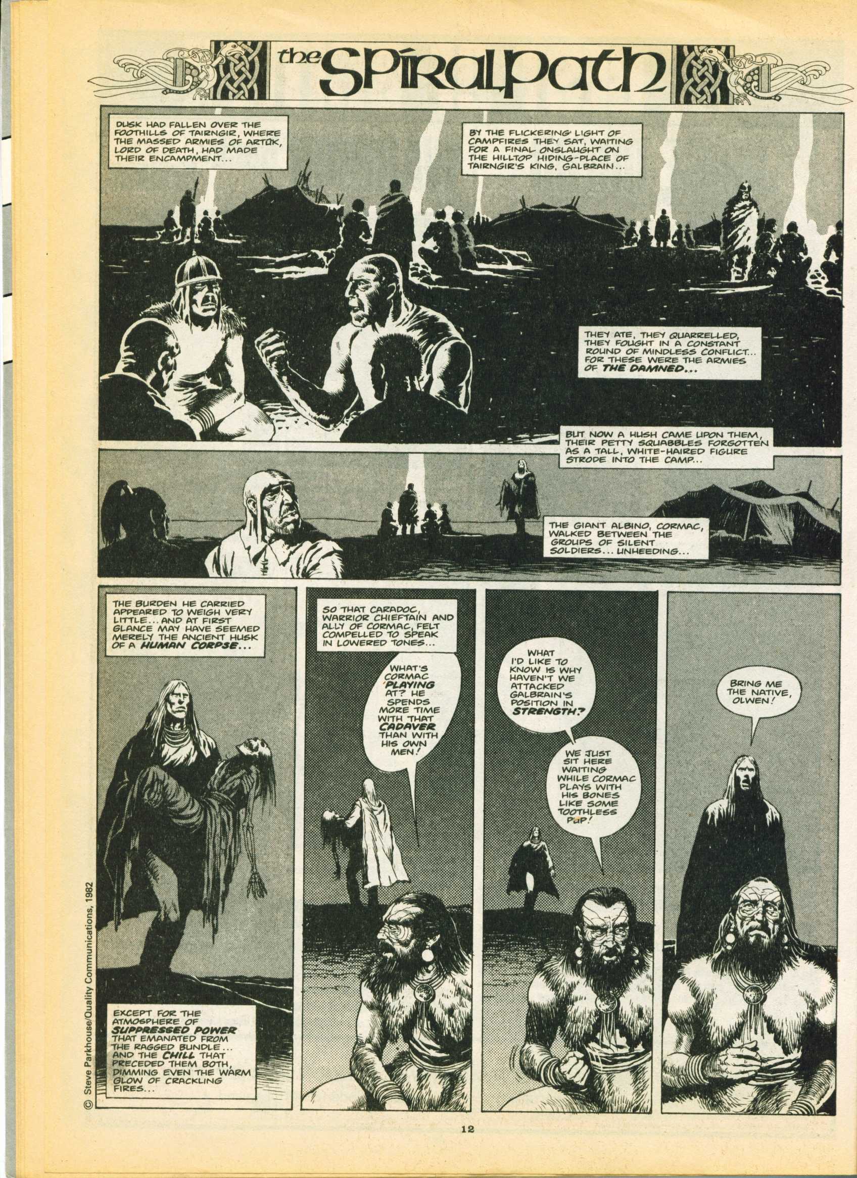 Read online Warrior comic -  Issue #6 - 12