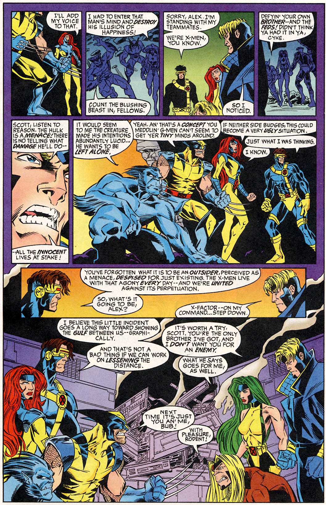 Read online The Adventures of the X-Men comic -  Issue #2 - 23