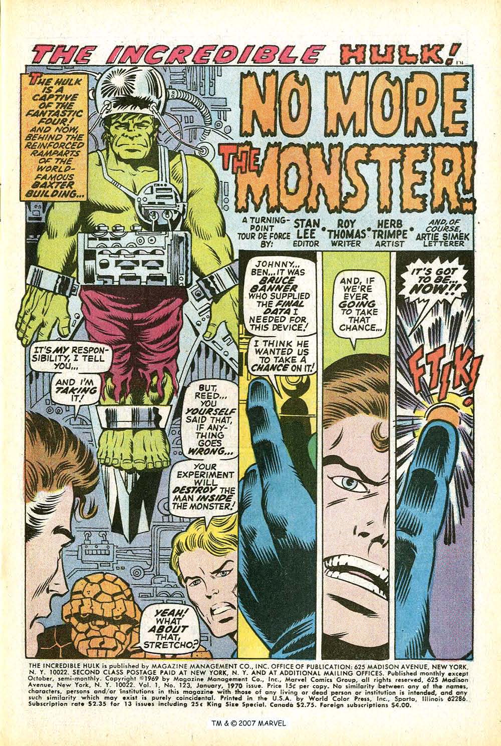Read online The Incredible Hulk (1968) comic -  Issue #123 - 3
