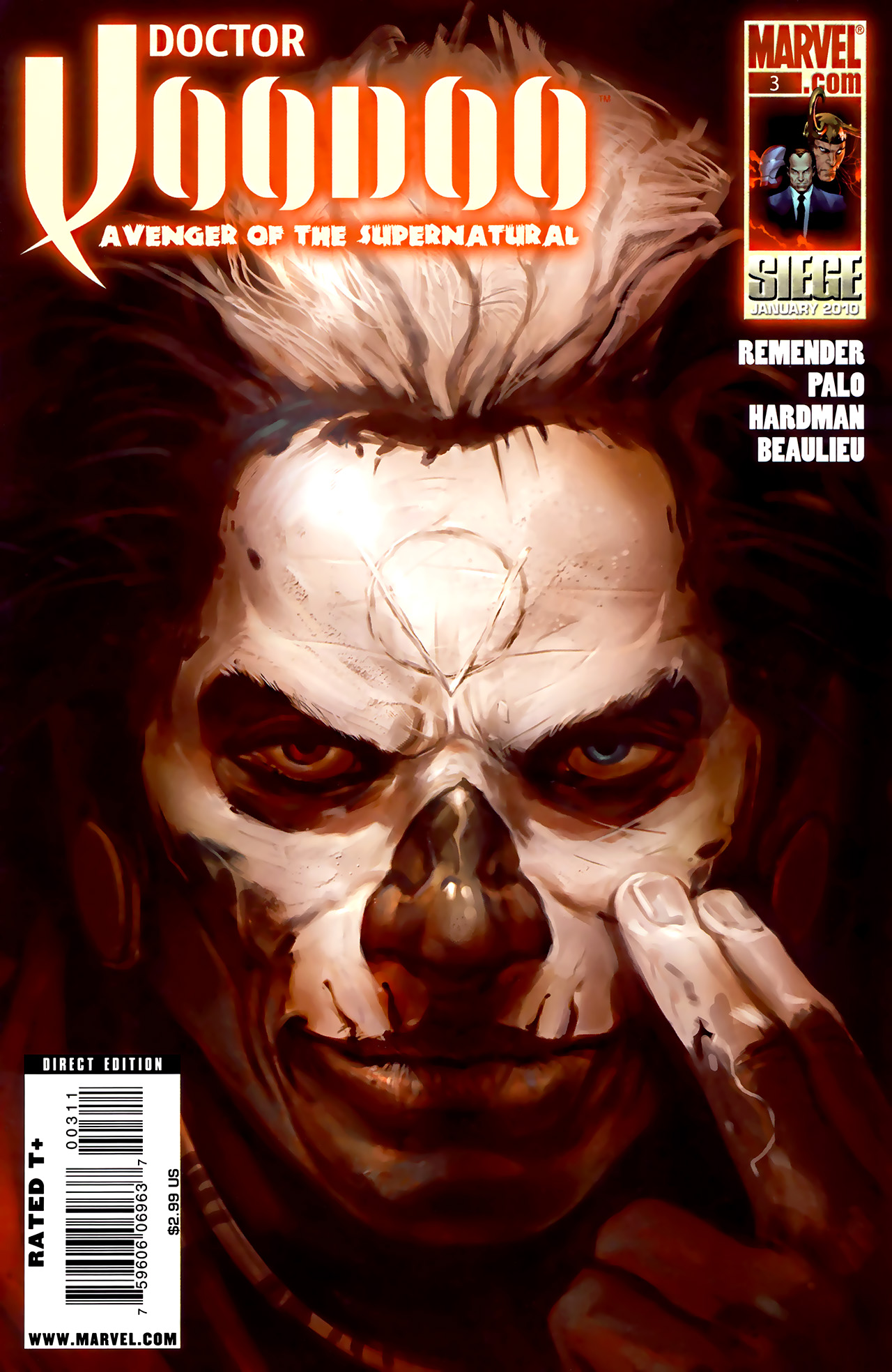 Read online Doctor Voodoo: Avenger of the Supernatural comic -  Issue #3 - 1