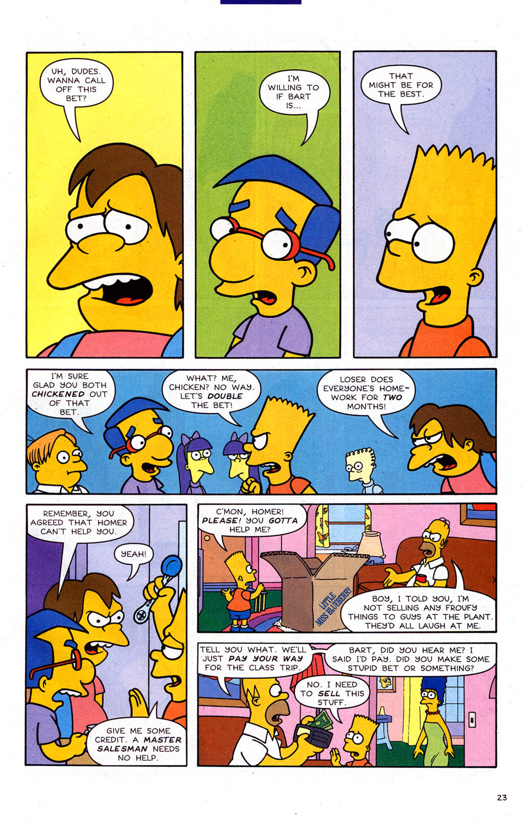 Read online Simpsons Comics Presents Bart Simpson comic -  Issue #22 - 25
