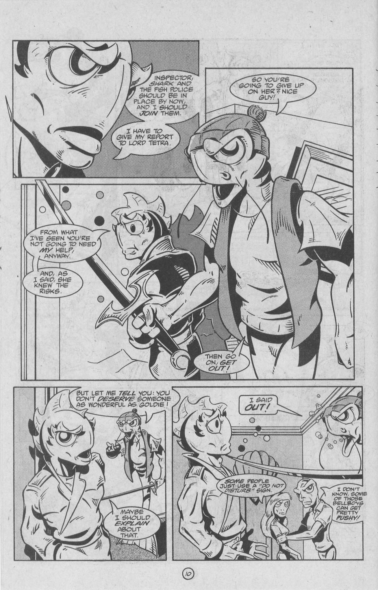 Read online The Fish Police comic -  Issue #19 - 12