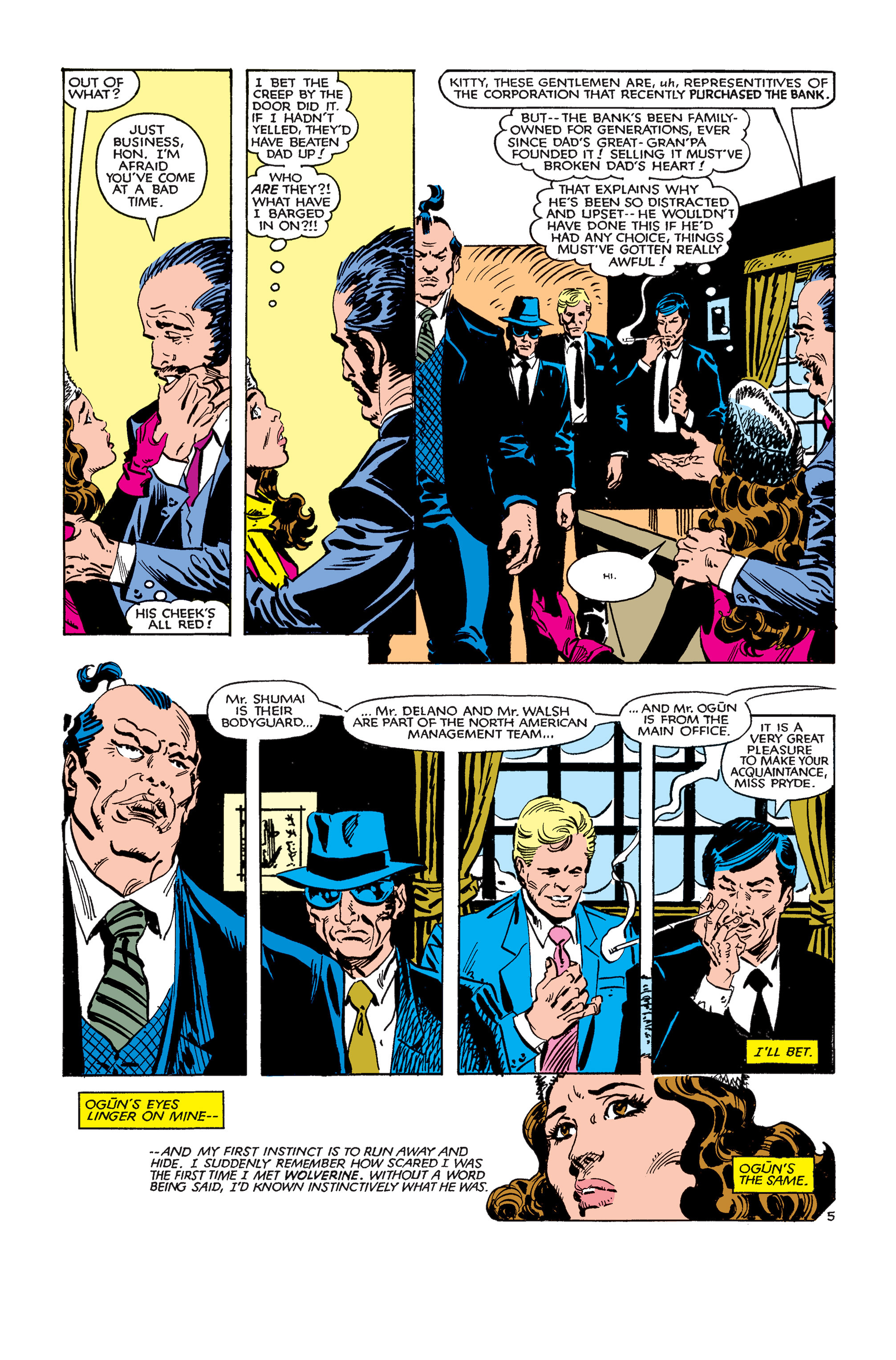 Read online Kitty Pryde and Wolverine comic -  Issue #1 - 6