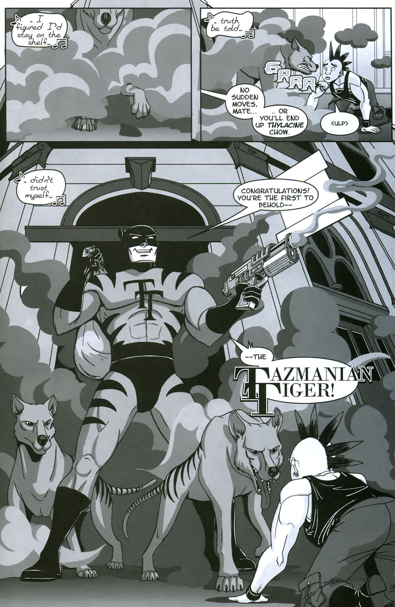 Read online Gargoyles: Bad Guys comic -  Issue #1 - 9