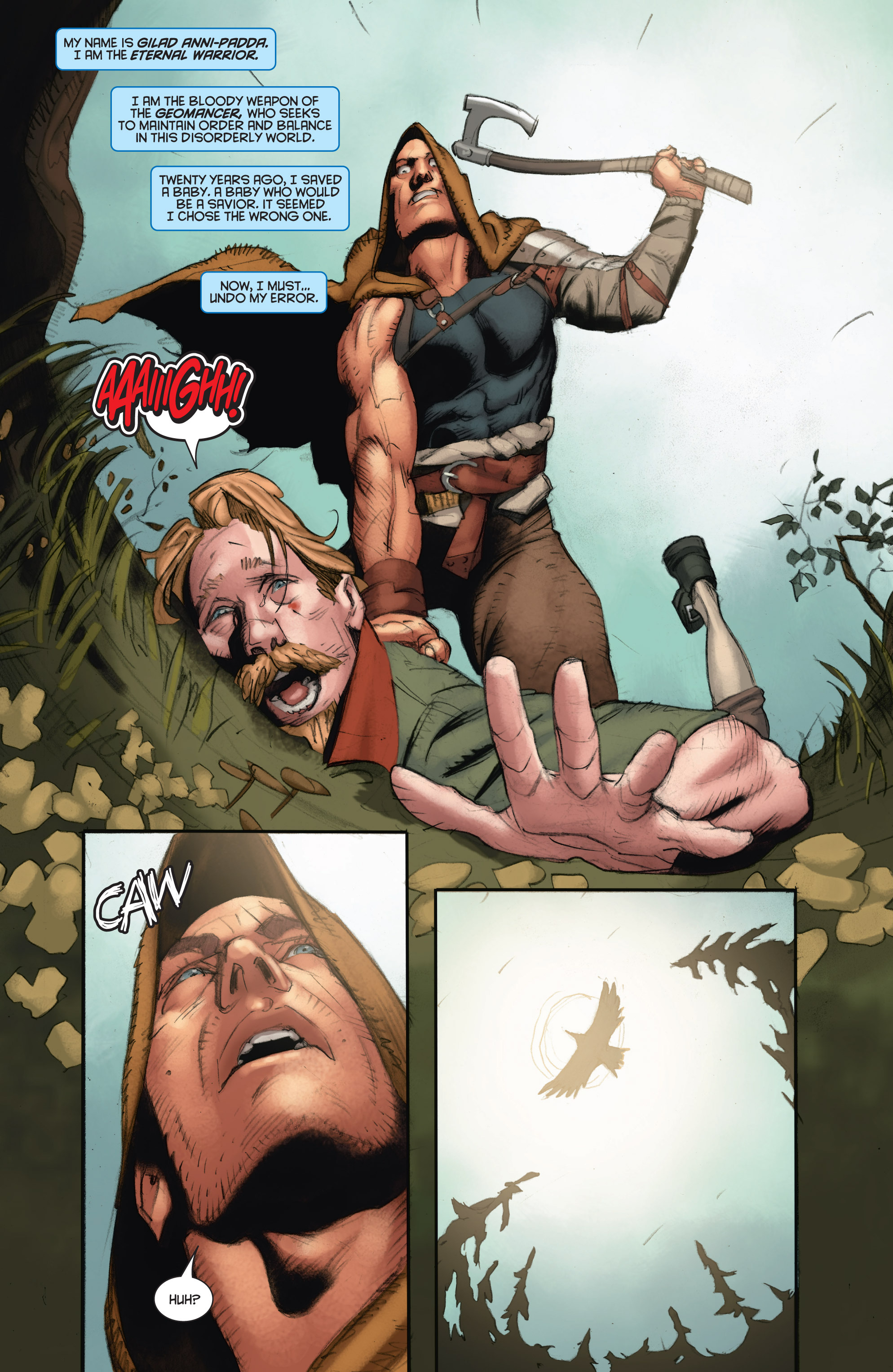 Read online Eternal Warrior: Days of Steel comic -  Issue #3 - 3