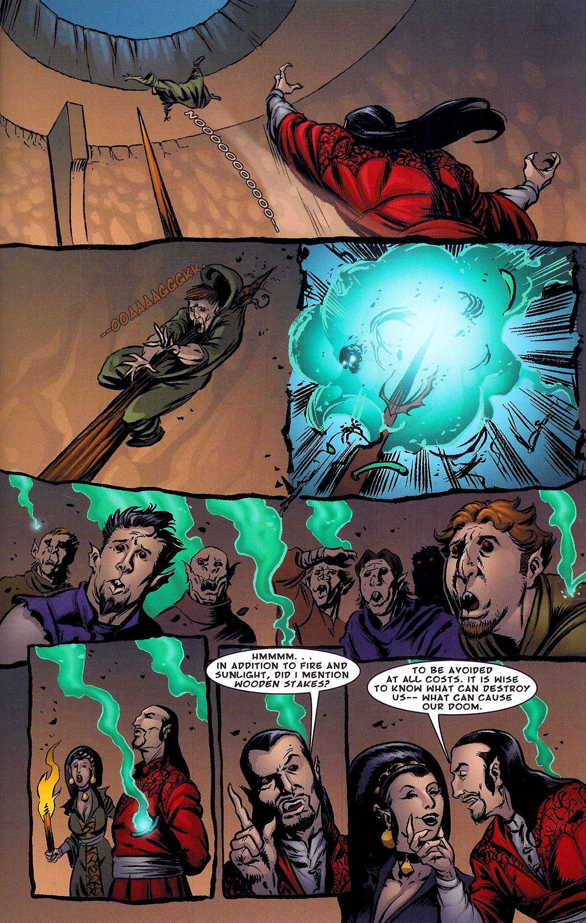 Read online Dracula vs King Arthur comic -  Issue #2 - 17