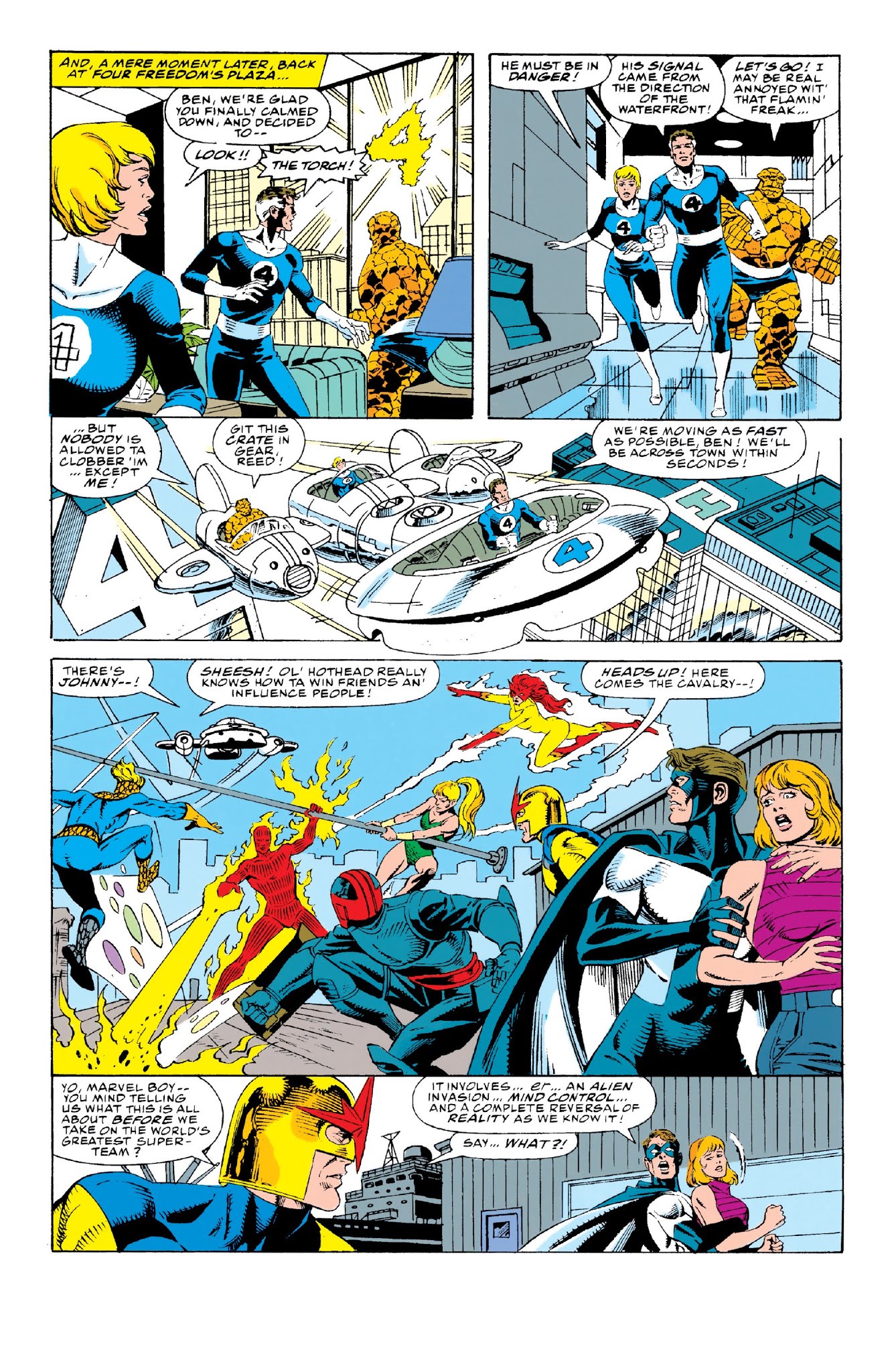 Read online Fantastic Four Epic Collection comic -  Issue # The New Fantastic Four (Part 4) - 5