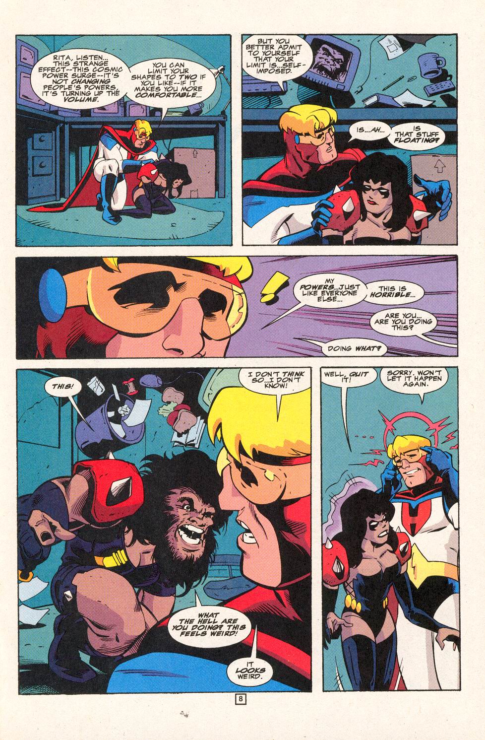 Read online Young Heroes in Love comic -  Issue #5 - 9