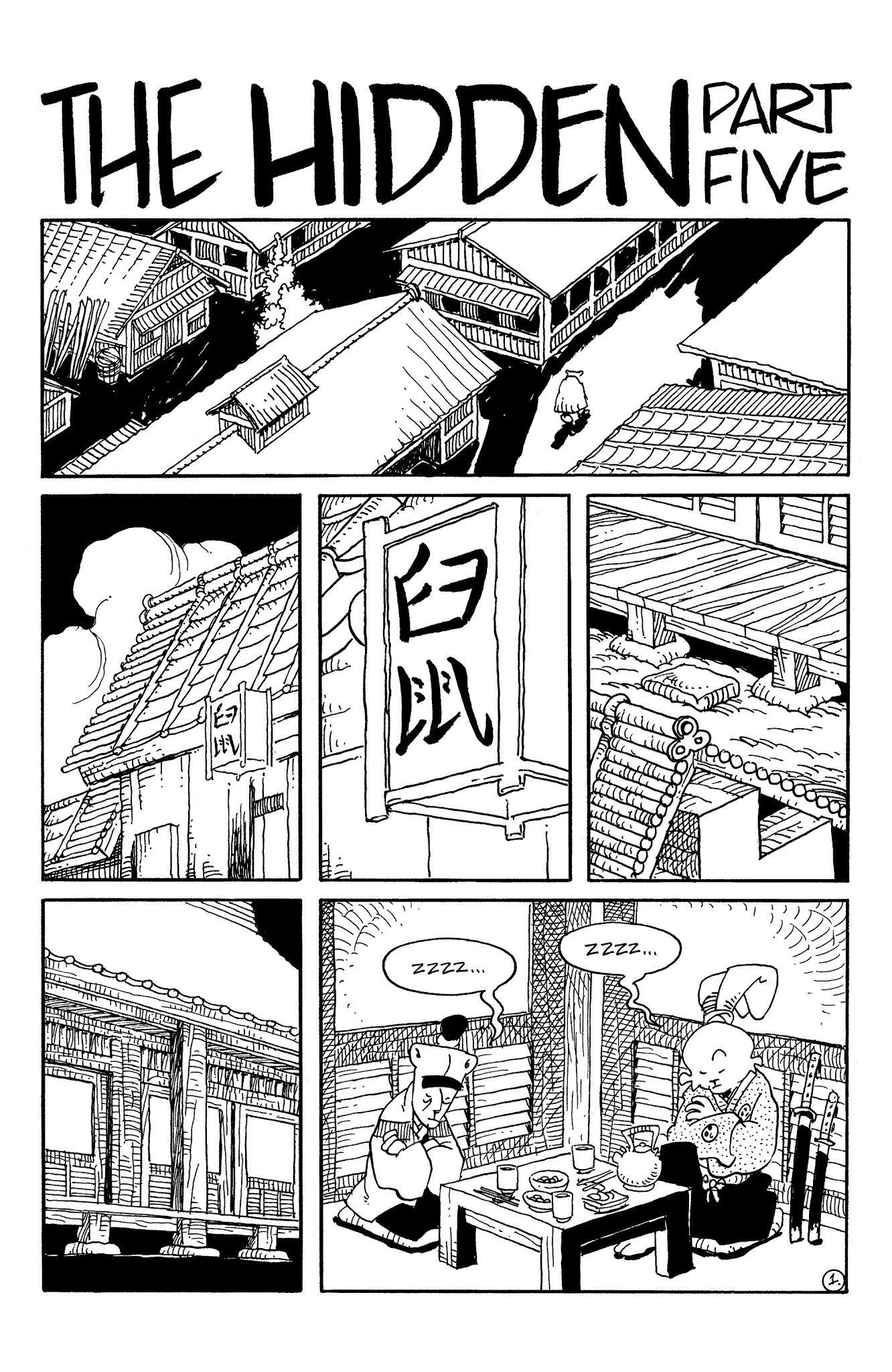 Read online Usagi Yojimbo: The Hidden comic -  Issue #5 - 3
