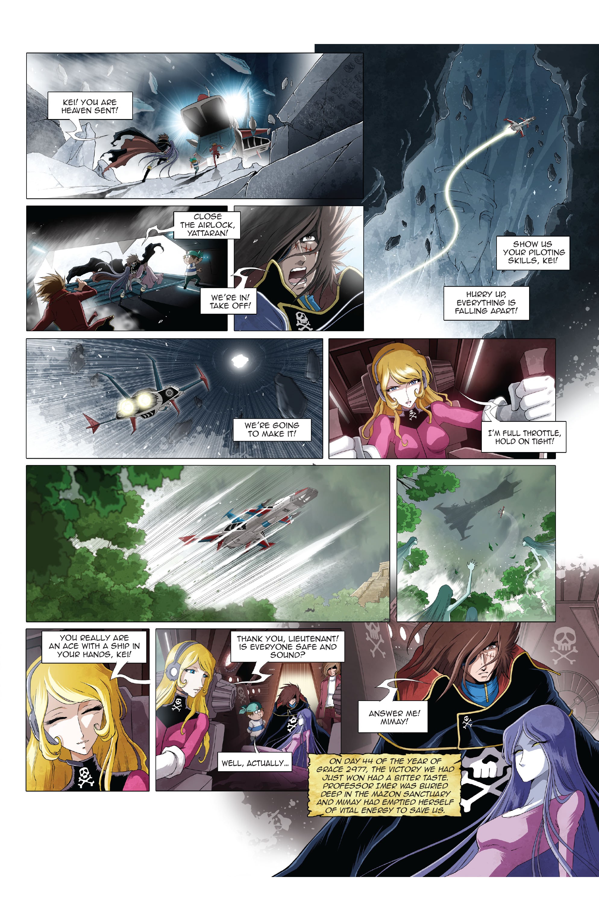 Read online Space Pirate Captain Harlock comic -  Issue #2 - 29