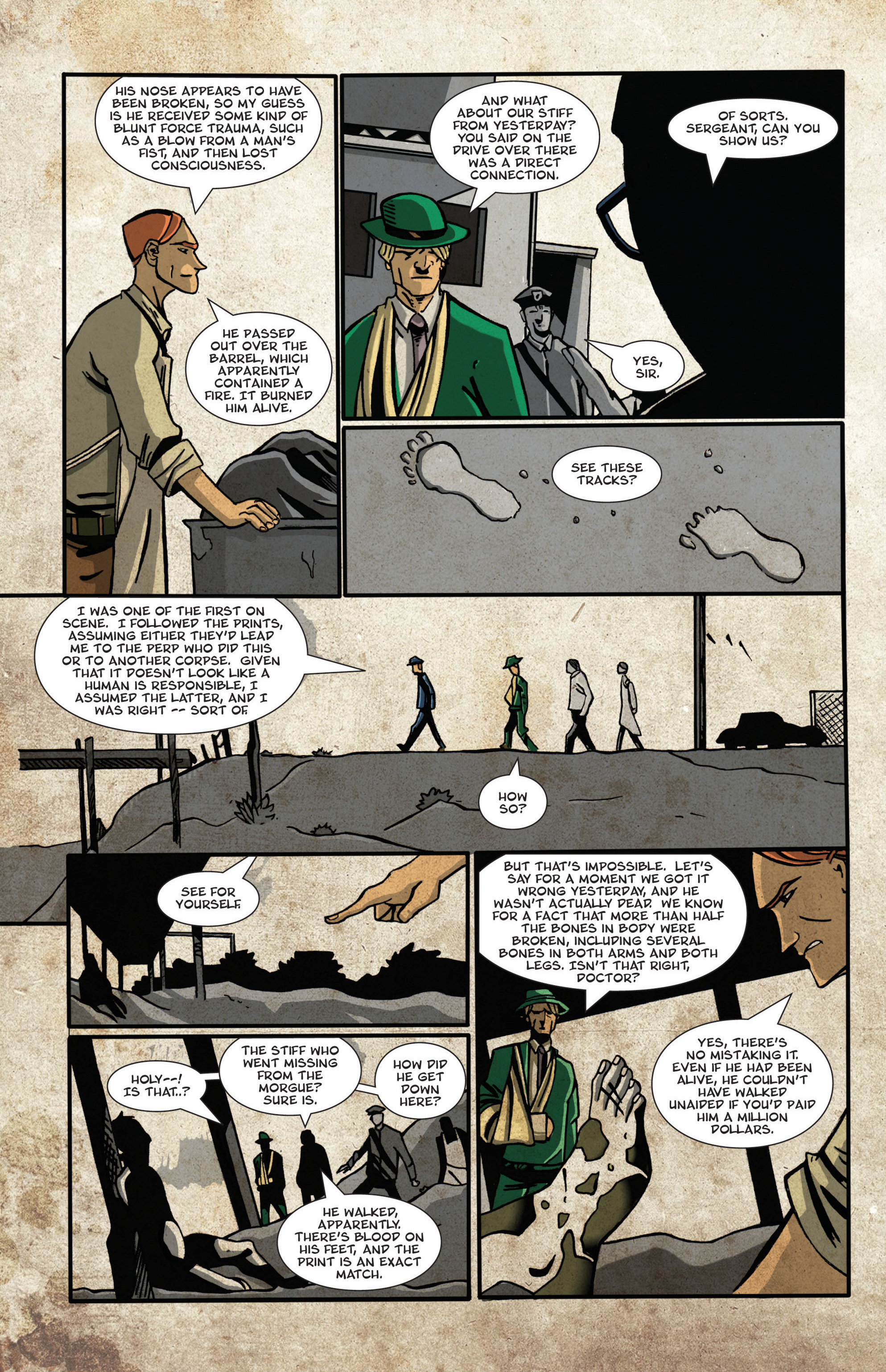 Read online Mobster Graveyard comic -  Issue #3 - 9