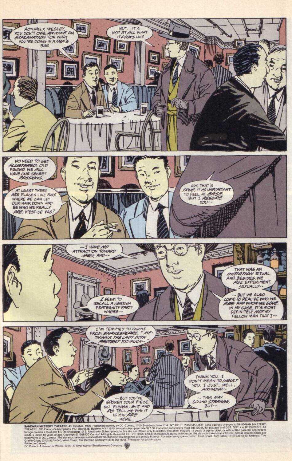 Read online Sandman Mystery Theatre comic -  Issue #43 - 2