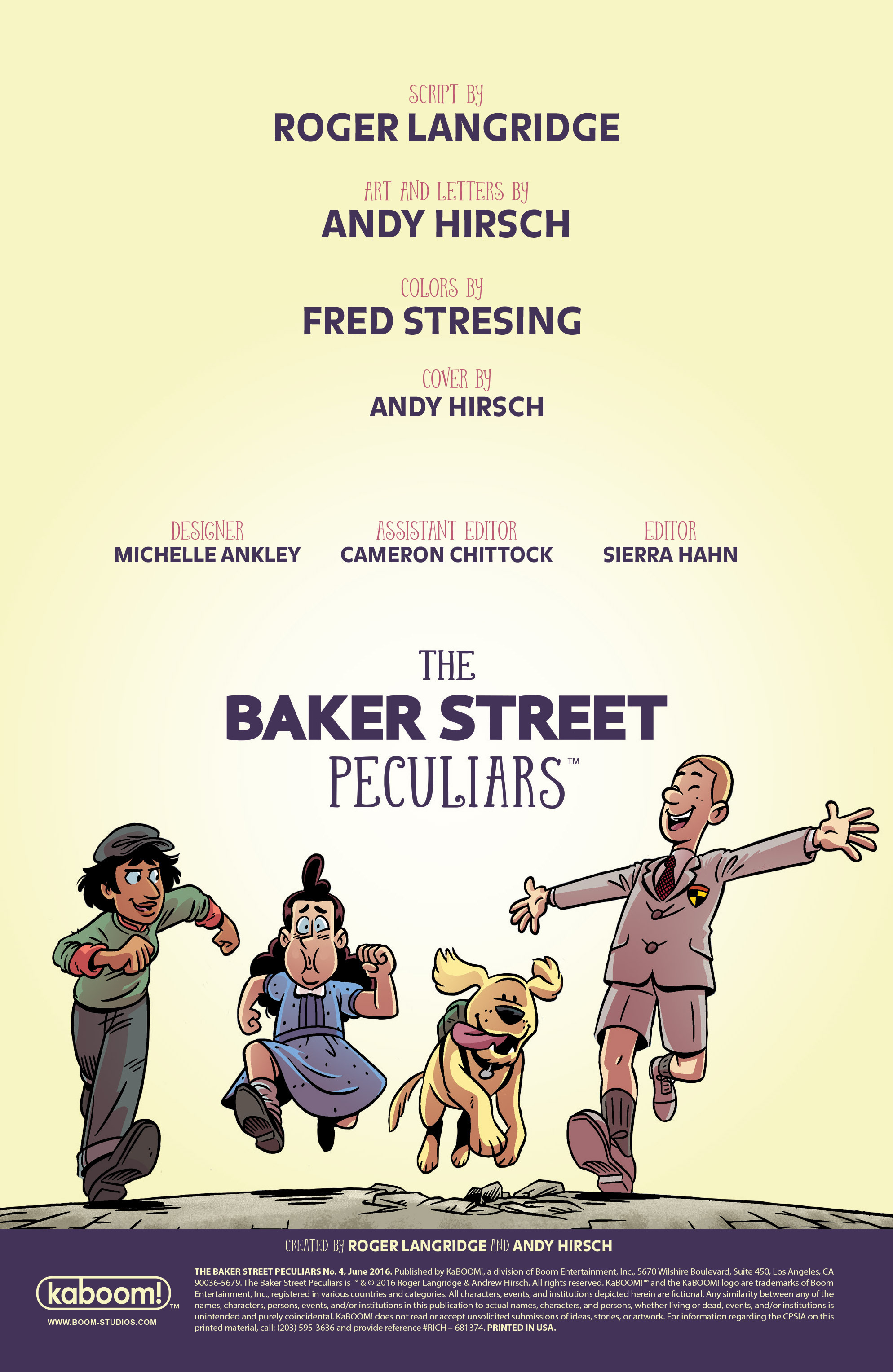 Read online The Baker Street Peculiars comic -  Issue #4 - 2