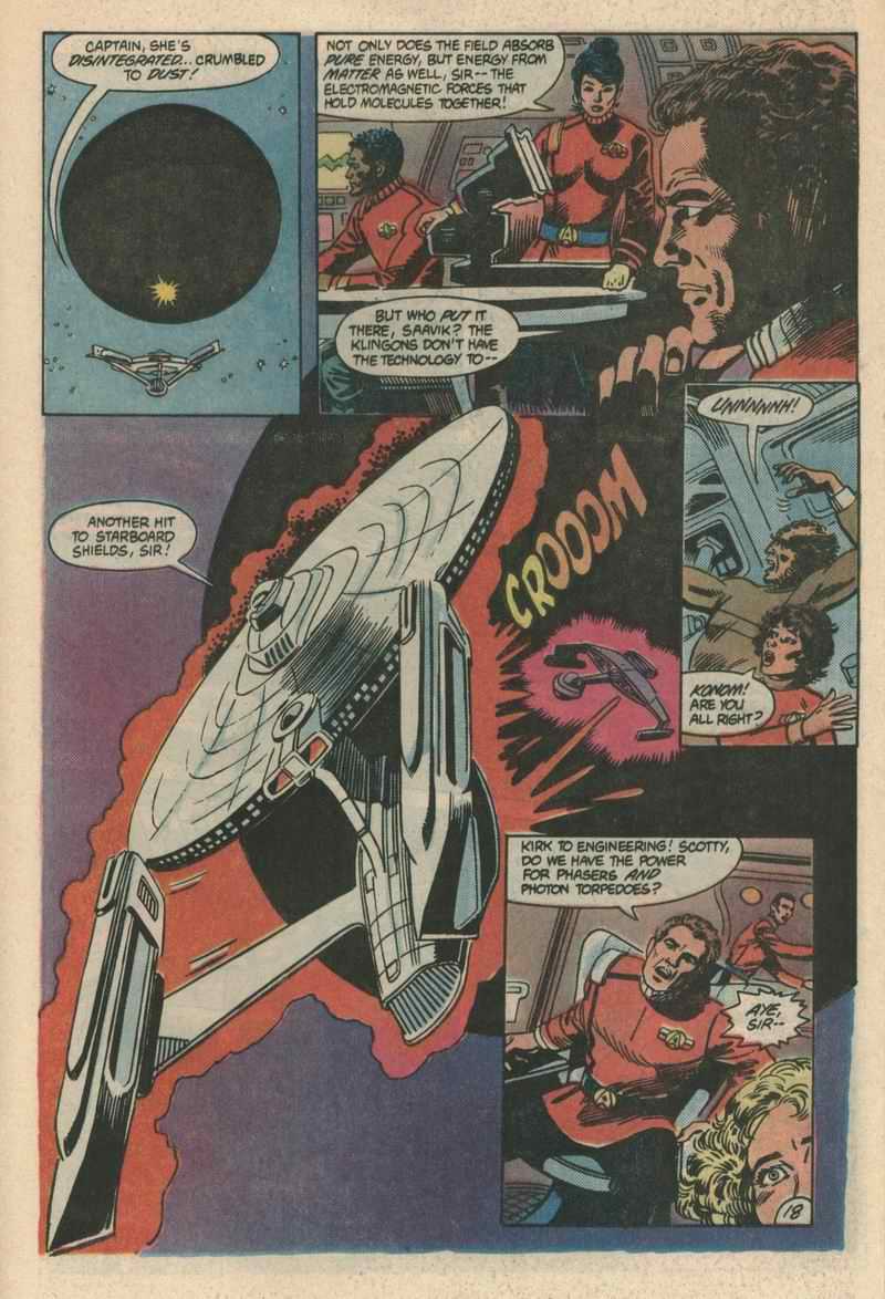 Read online Star Trek (1984) comic -  Issue #3 - 19