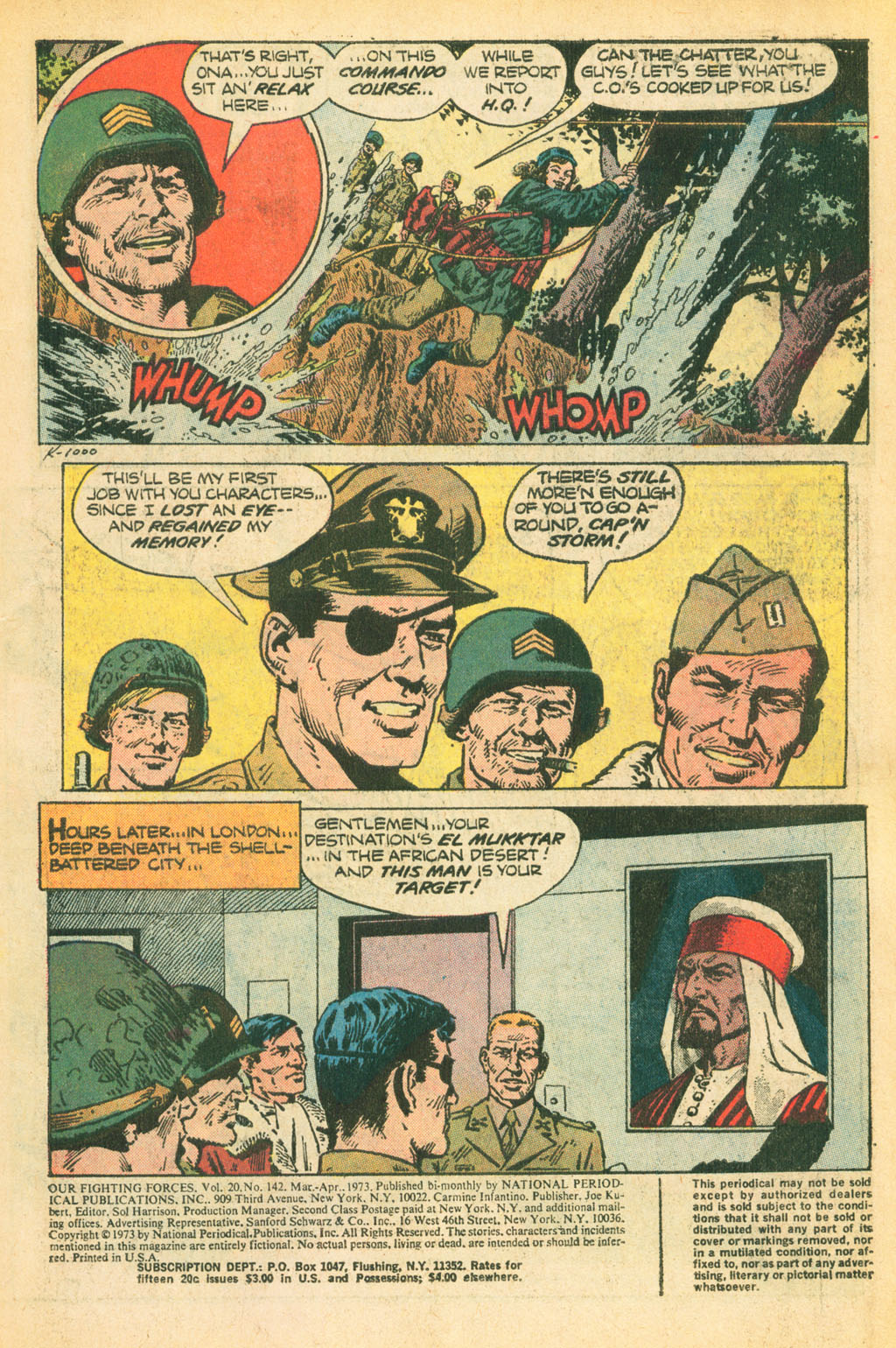 Read online Our Fighting Forces comic -  Issue #142 - 3