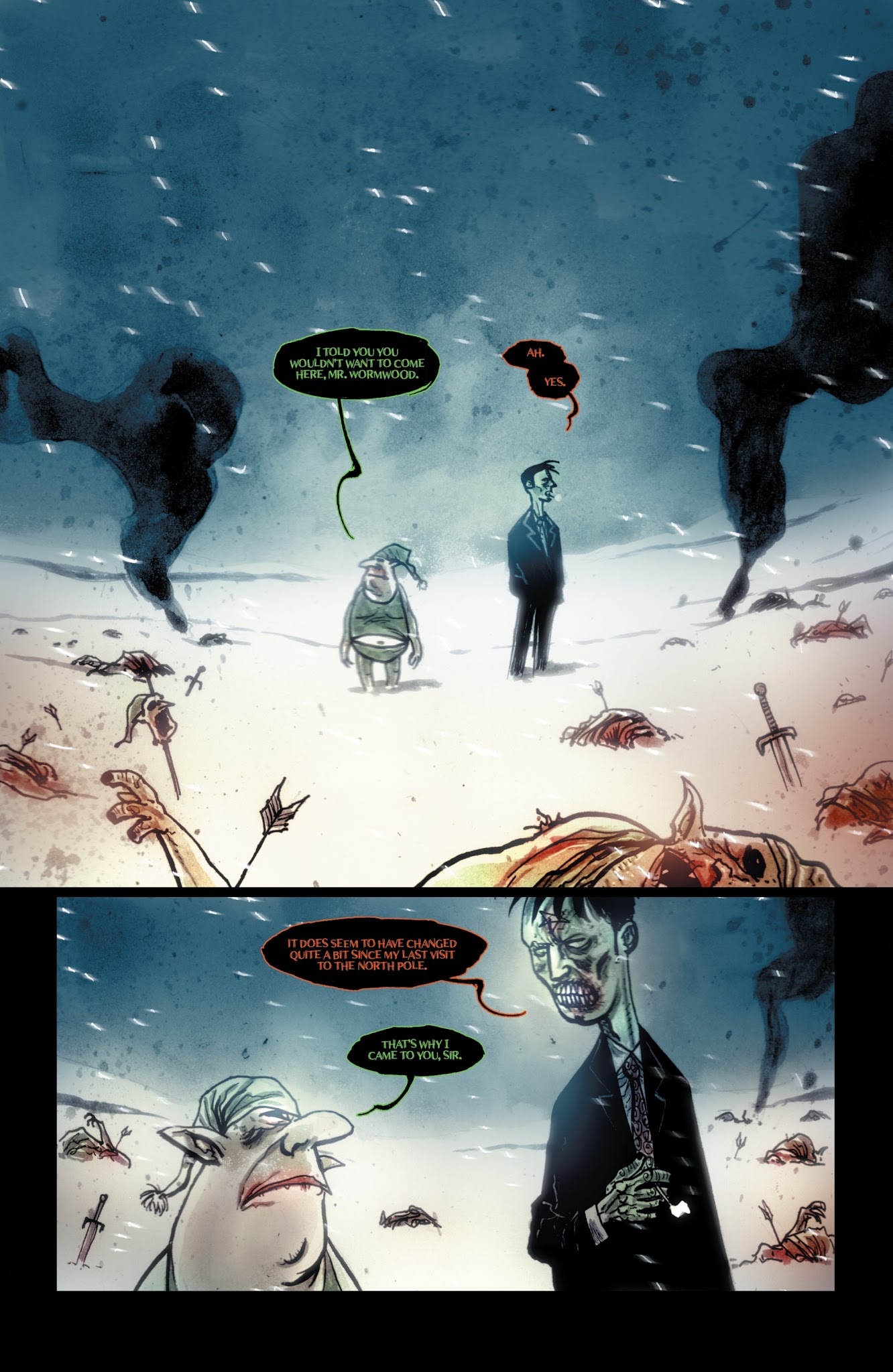 Read online Wormwood Gentleman Corpse: Christmas Special comic -  Issue # Full - 6