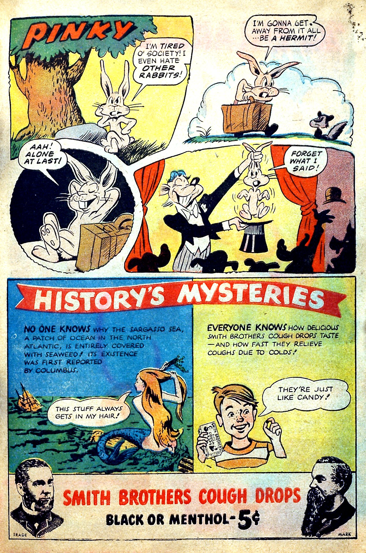 Read online Exciting Comics comic -  Issue #43 - 49