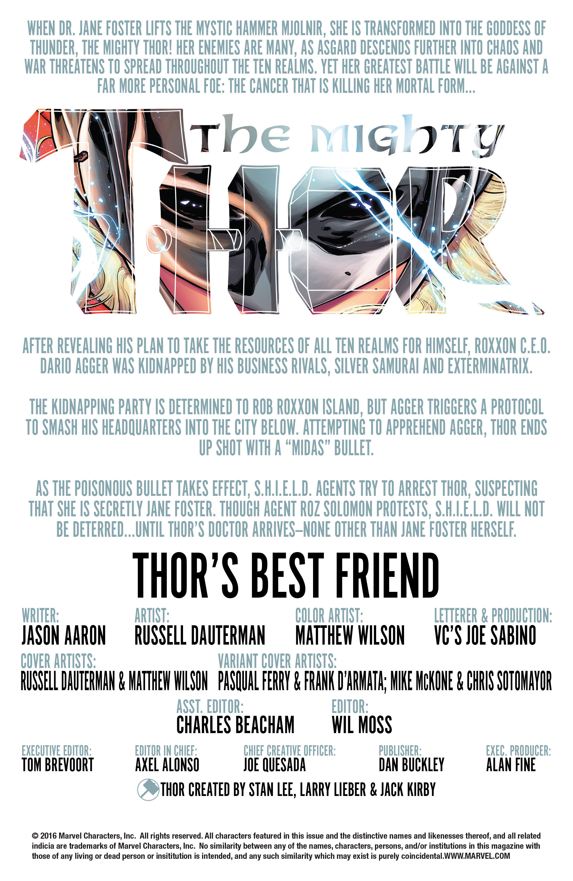 Read online Mighty Thor (2016) comic -  Issue #11 - 2