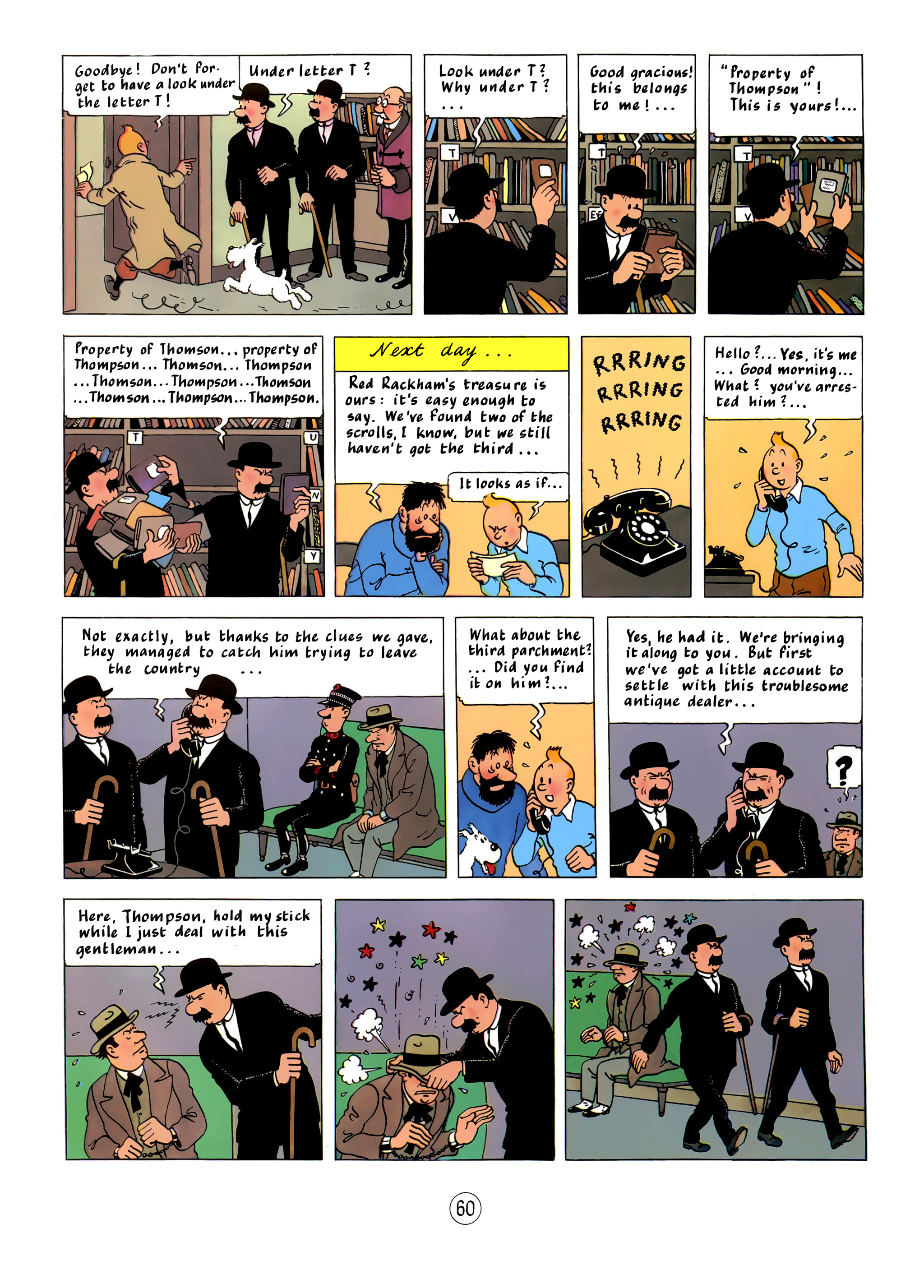 Read online The Adventures of Tintin comic -  Issue #11 - 63