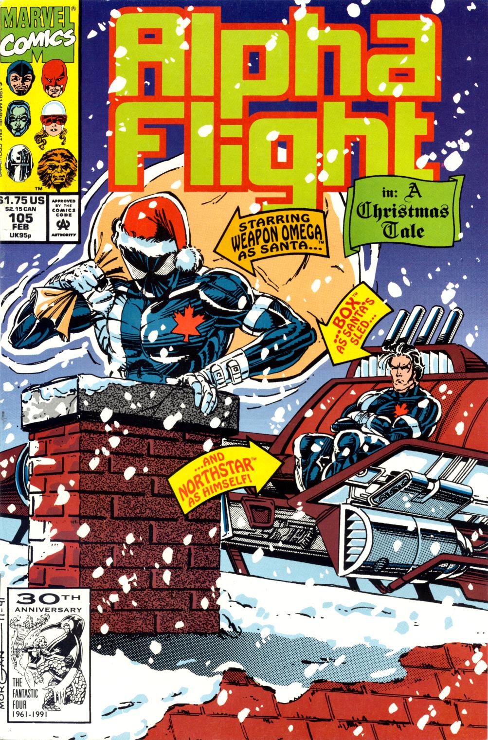 Read online Alpha Flight (1983) comic -  Issue #105 - 1