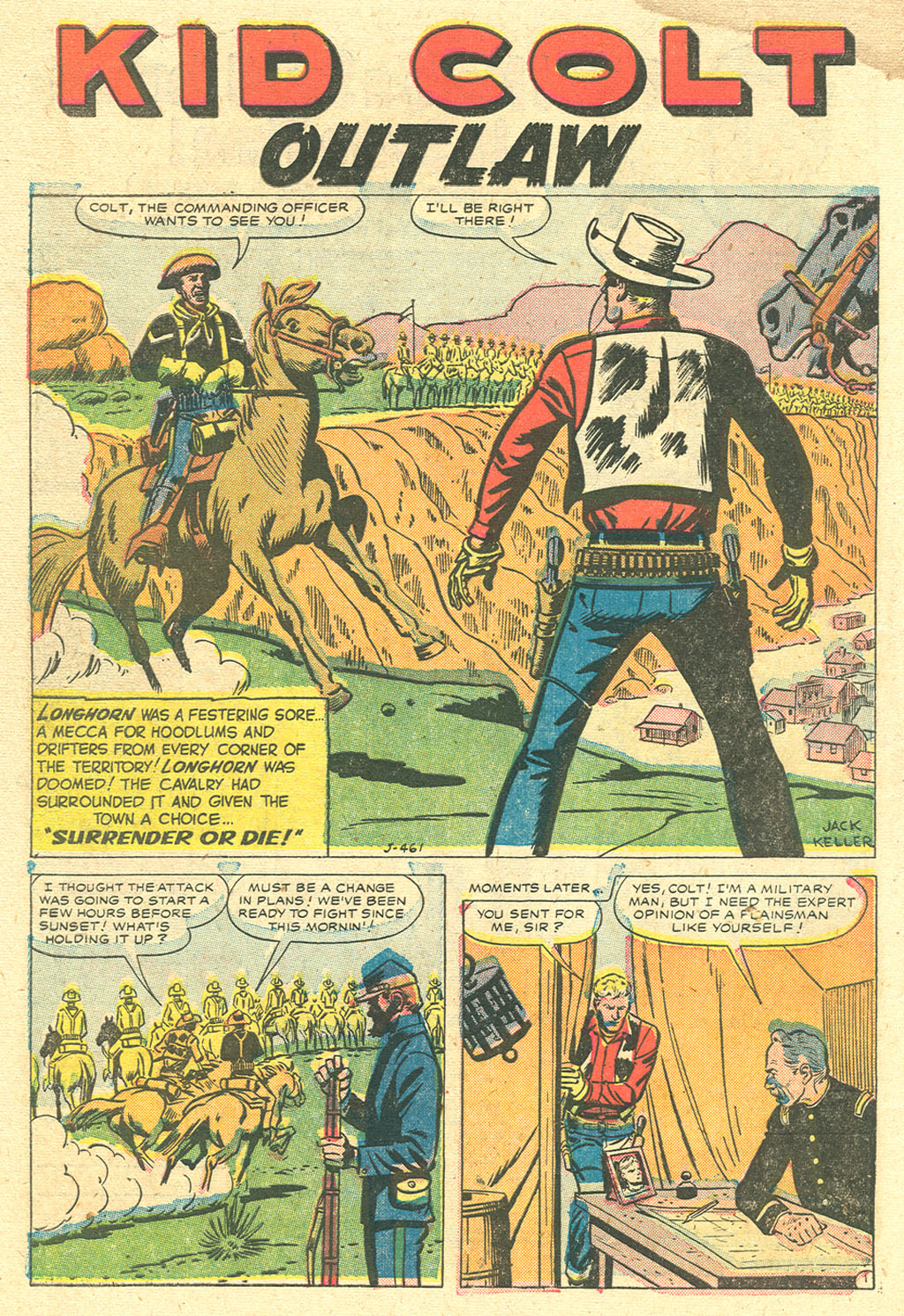 Read online Kid Colt Outlaw comic -  Issue #61 - 10