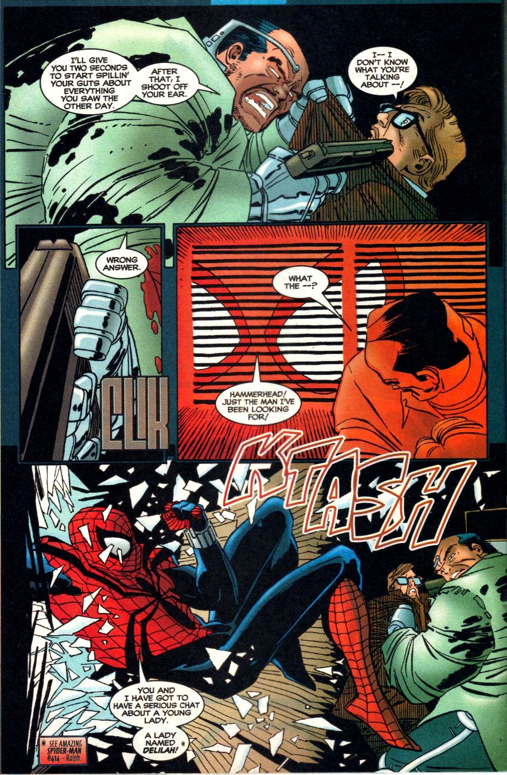 Read online Spider-Man (1990) comic -  Issue #71 - The Promise - 14