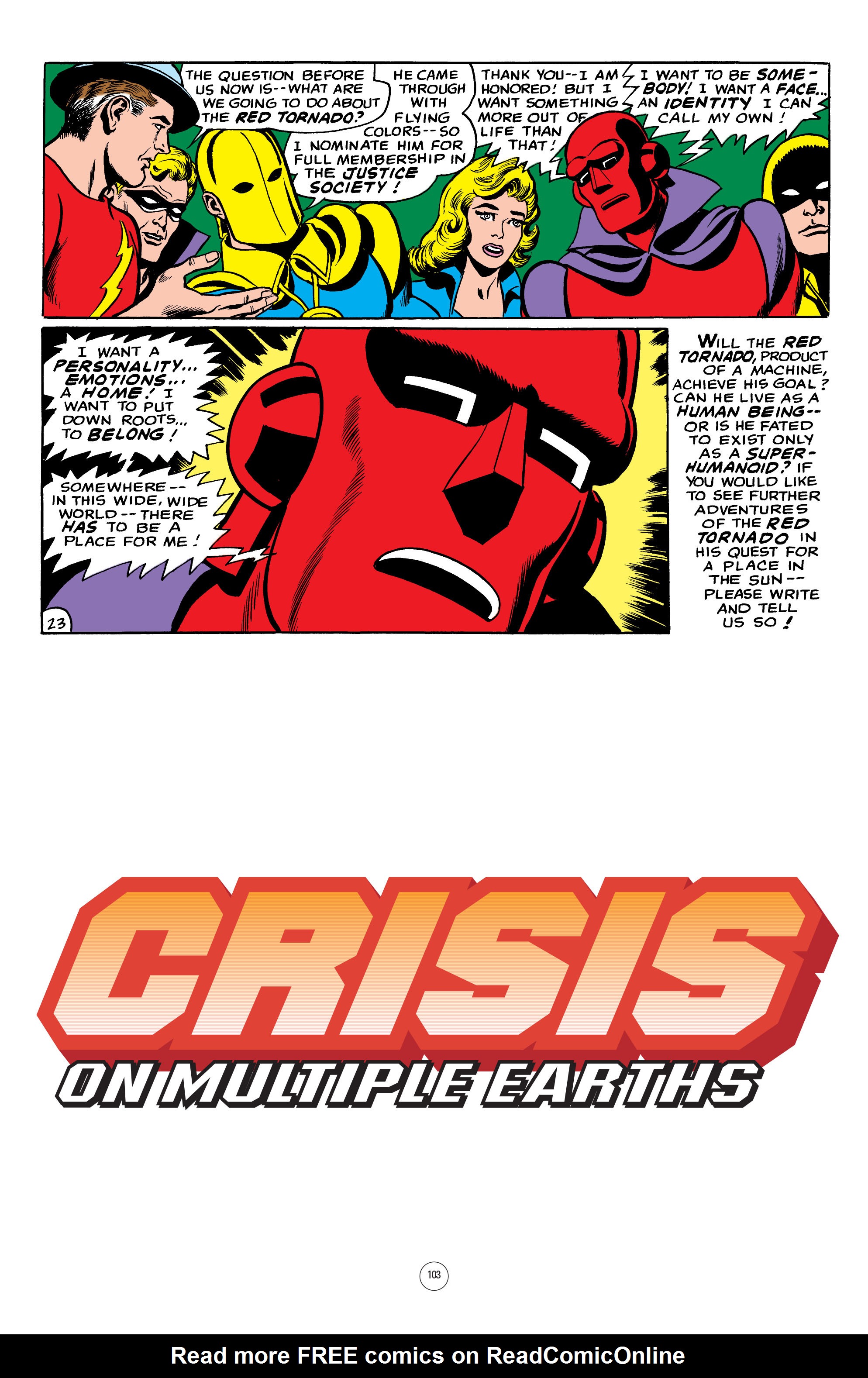 Read online Crisis on Multiple Earths comic -  Issue # TPB 2 - 103