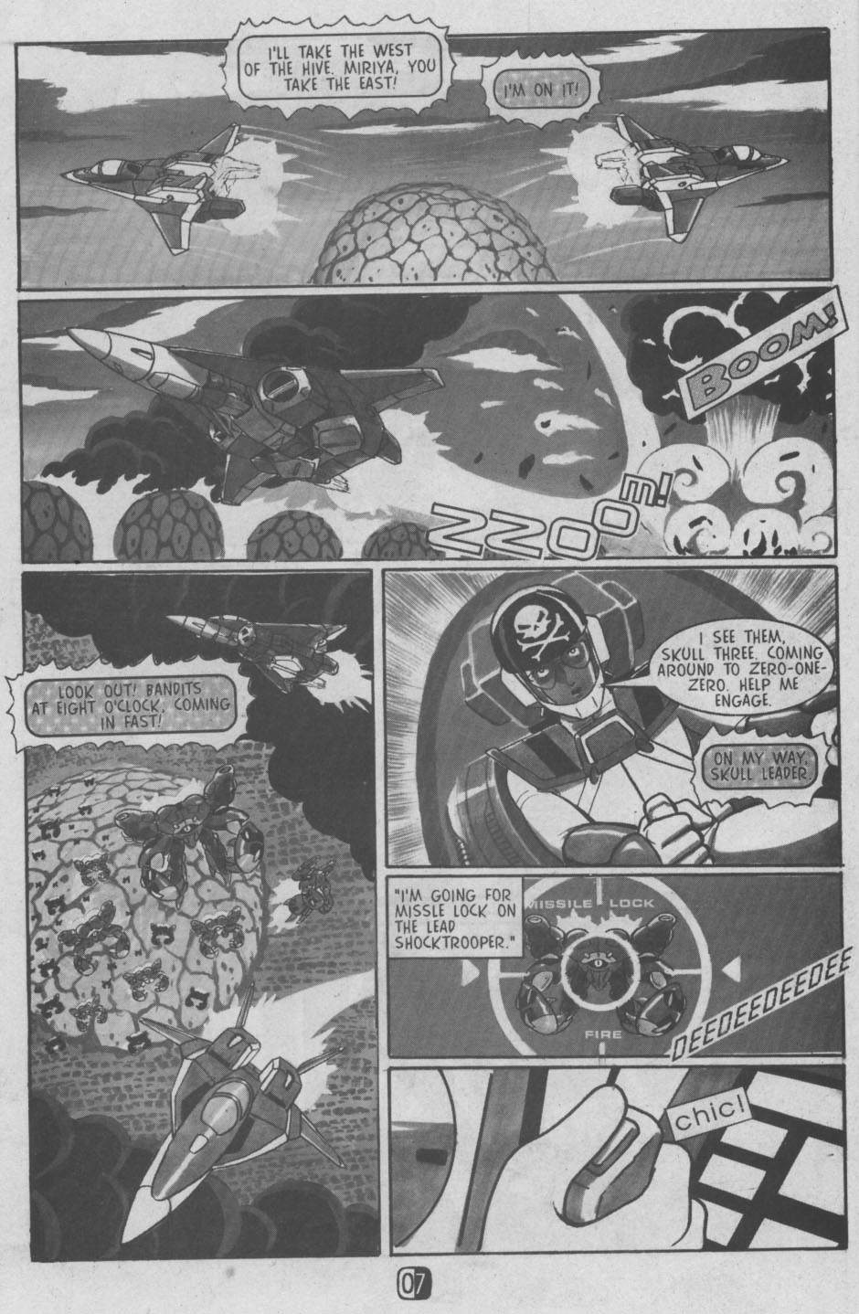 Read online Robotech II: The Sentinels comic -  Issue #14 - 10