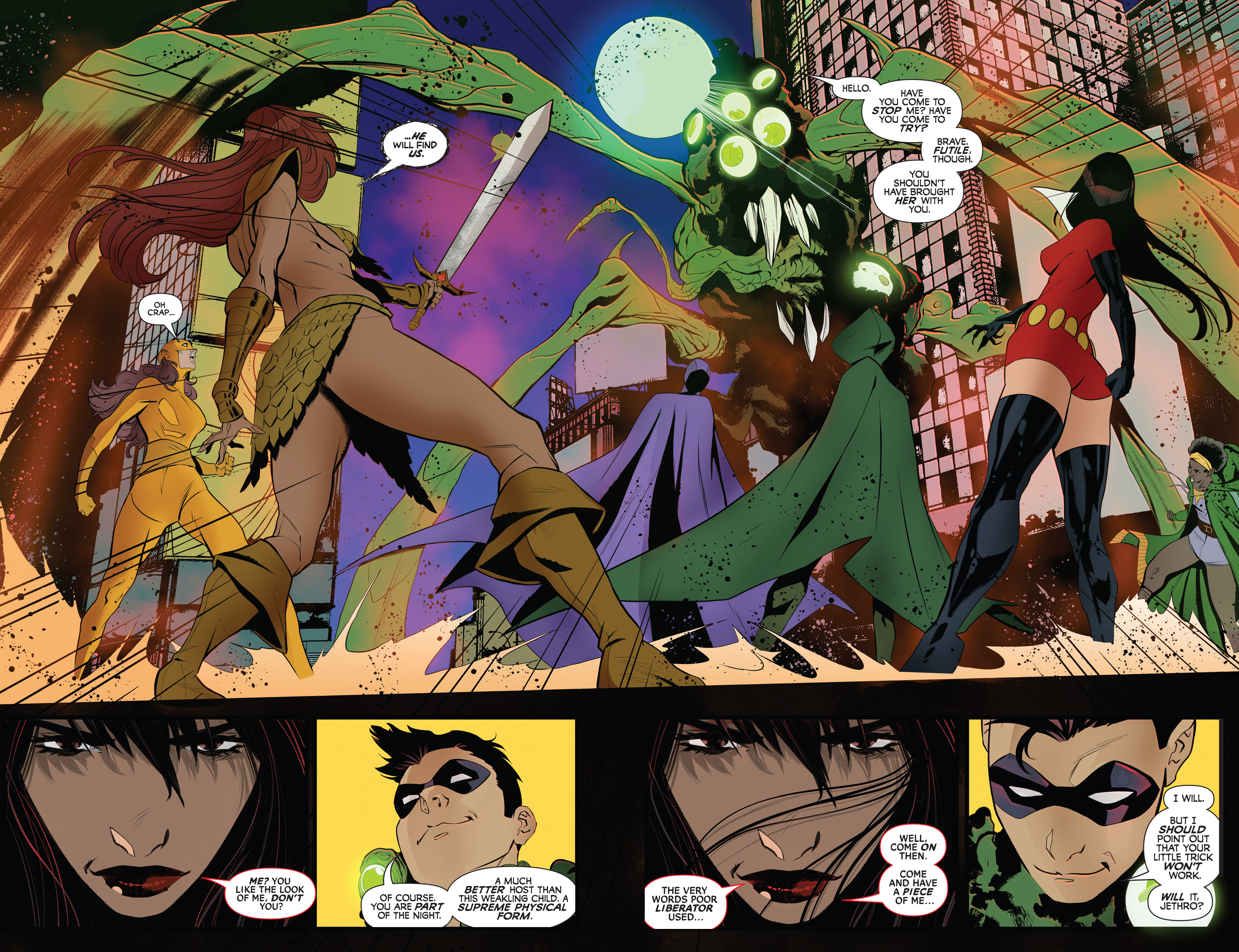 Read online Vampirella Vs. Red Sonja comic -  Issue #5 - 12