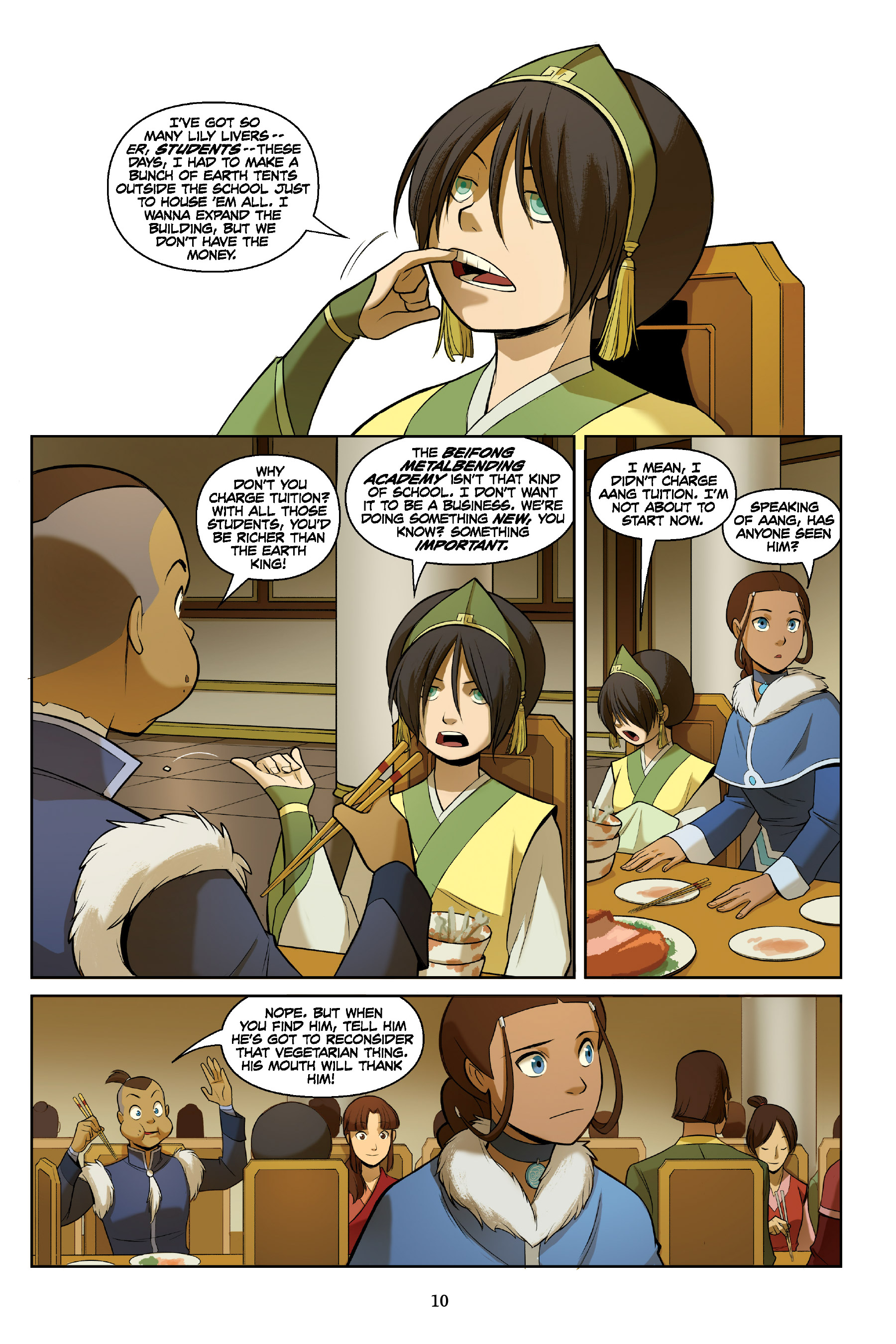 Read online Nickelodeon Avatar: The Last Airbender - The Rift comic -  Issue # _Omnibus (Part 1) - 11