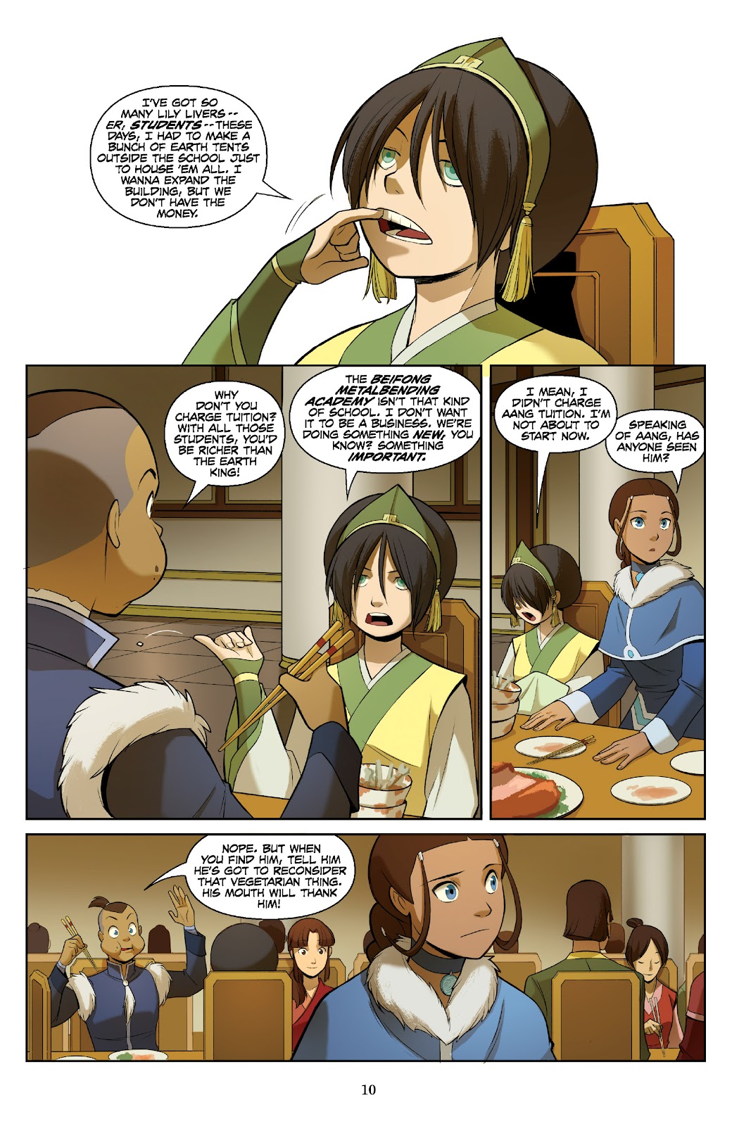 Nickelodeon Avatar: The Last Airbender - The Rift issue Omnibus (Part 1) - Page 11
