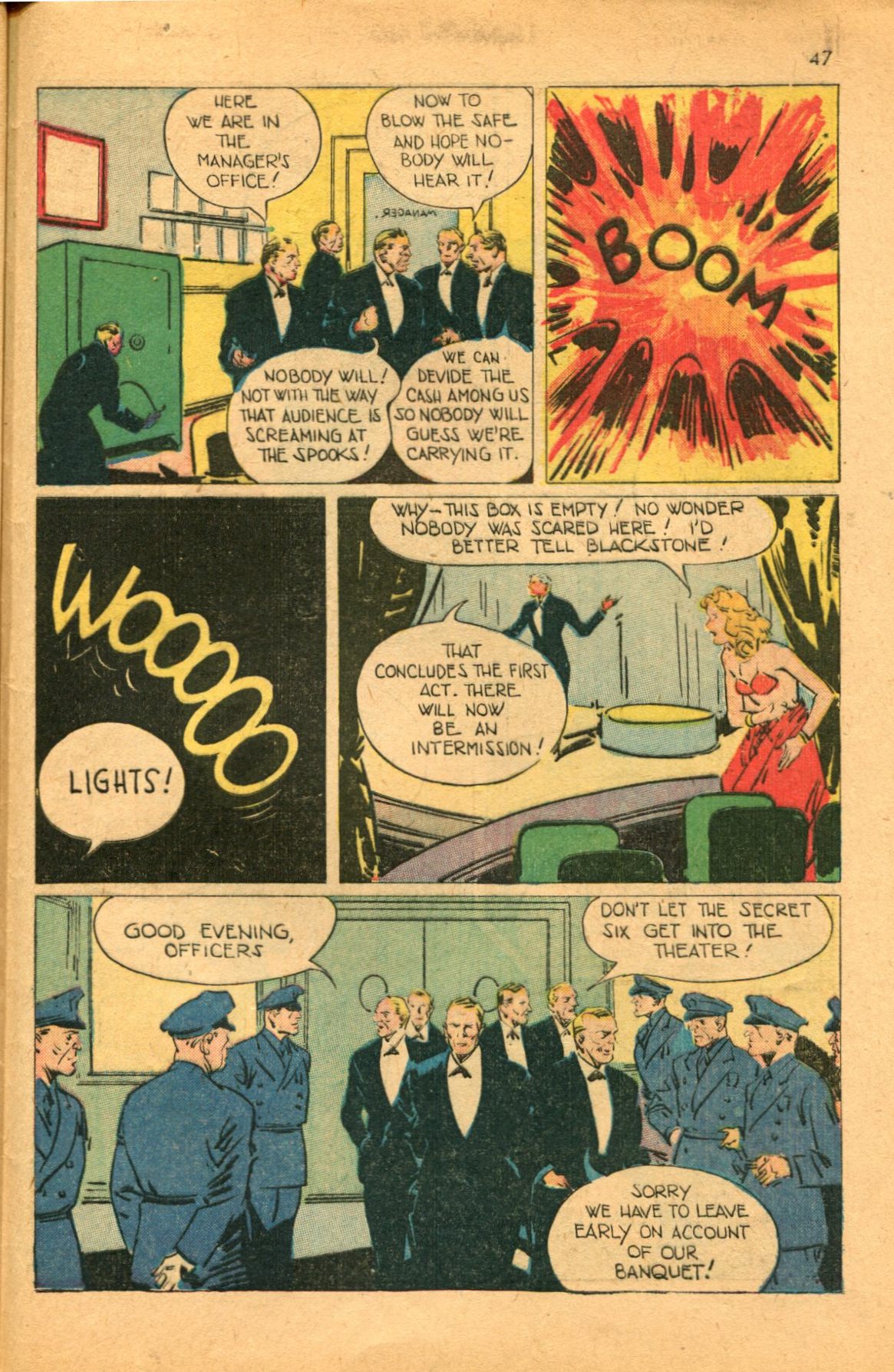 Read online Super-Magician Comics comic -  Issue #46 - 47