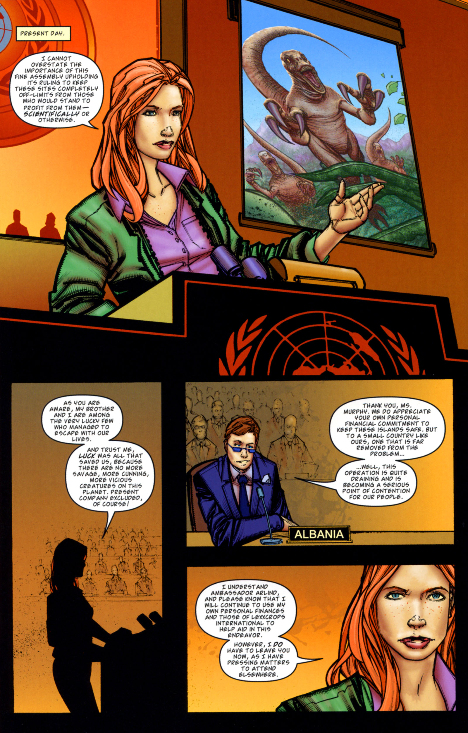 Read online Jurassic Park (2010) comic -  Issue #1 - 6