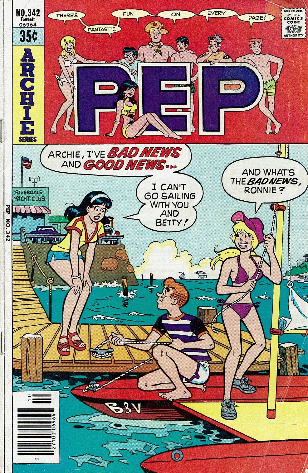 Read online Pep Comics comic -  Issue #342 - 1