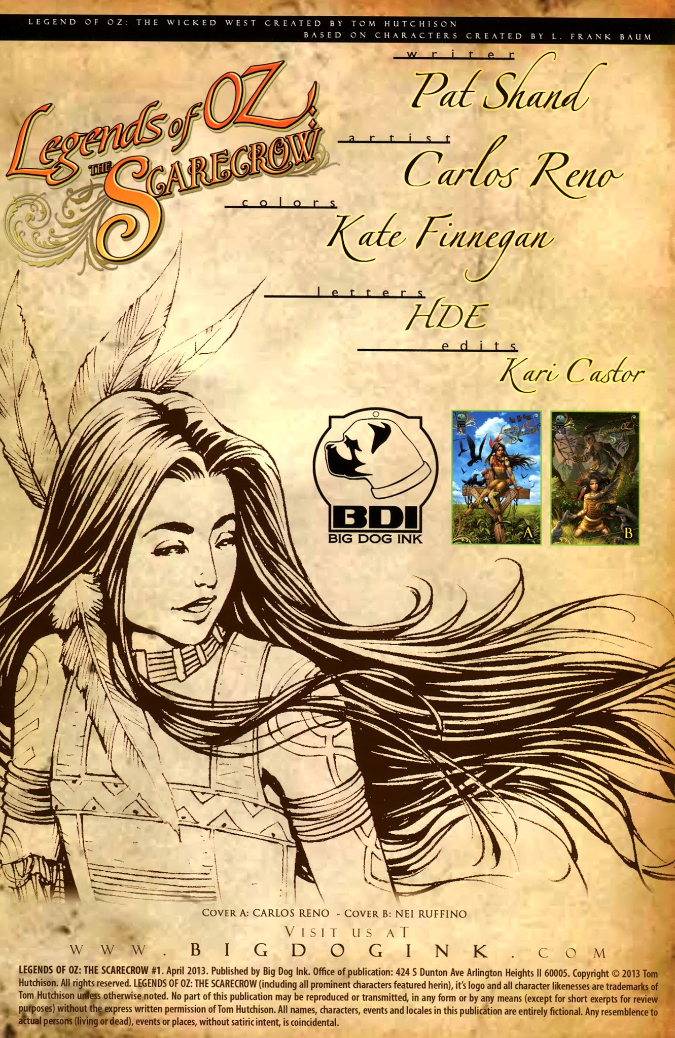 Read online Legends of Oz: The Scarecrow comic -  Issue #1 - 3