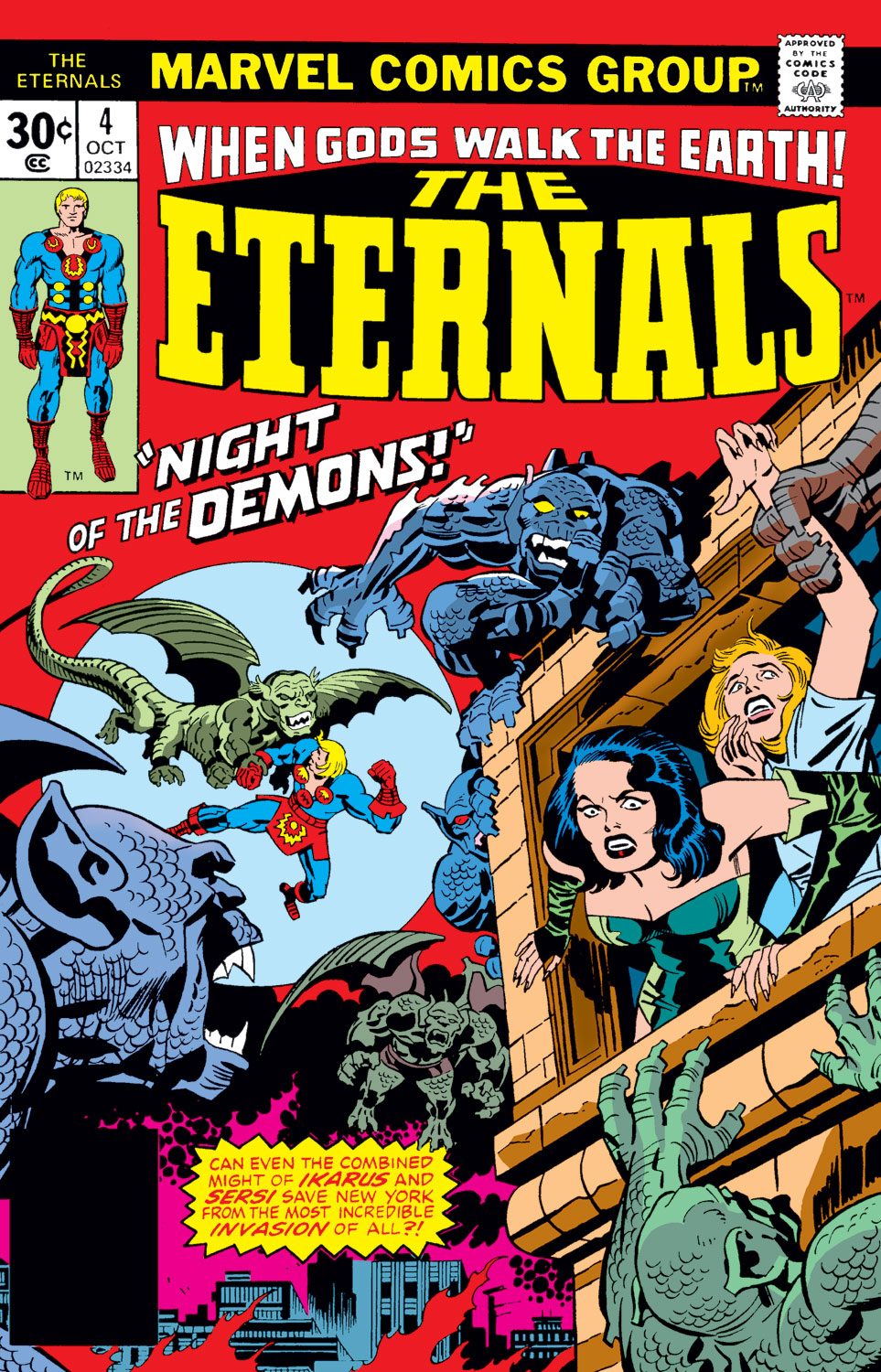 Read online The Eternals comic -  Issue #4 - 1