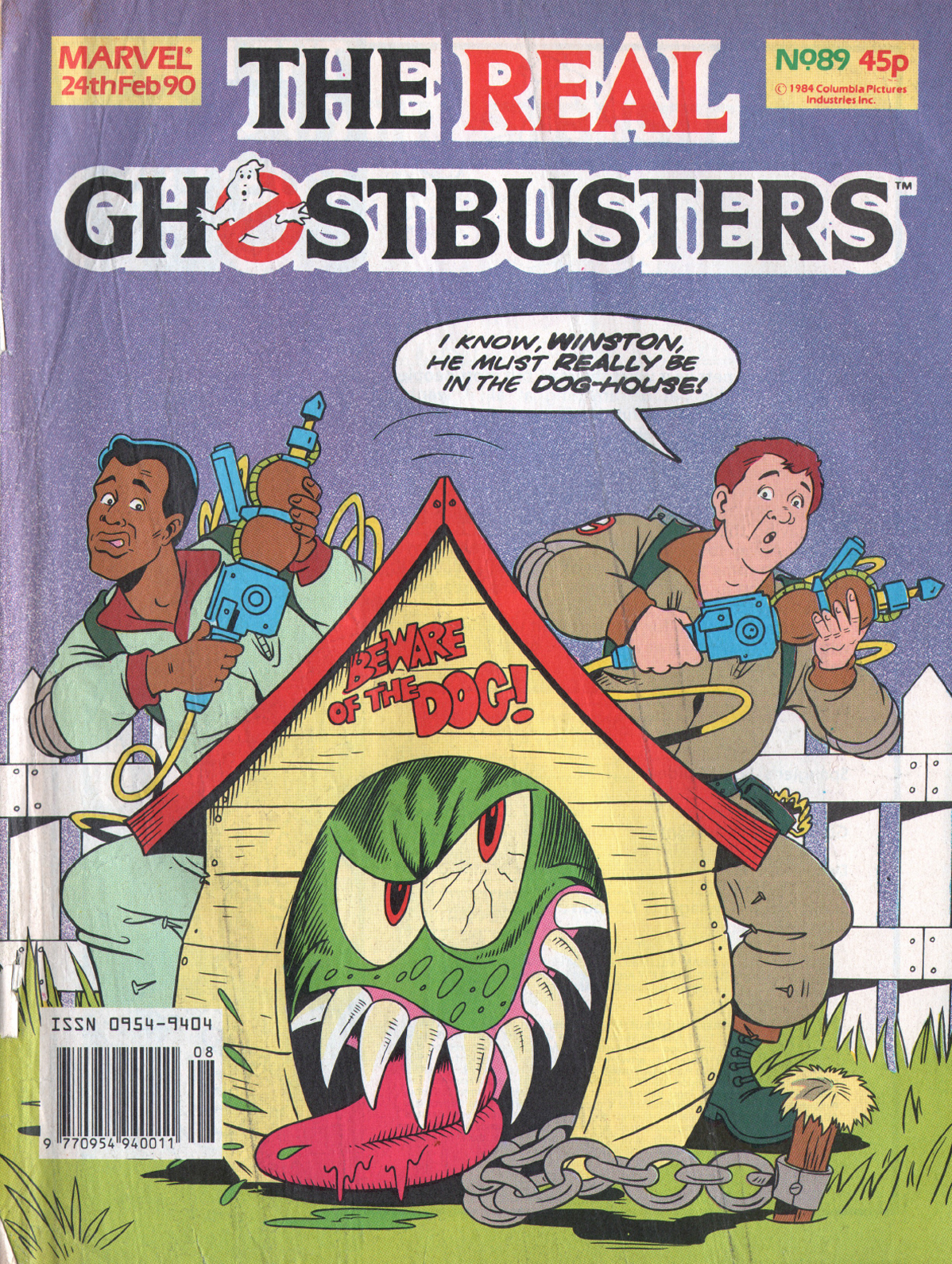 Read online The Real Ghostbusters comic -  Issue #89 - 1