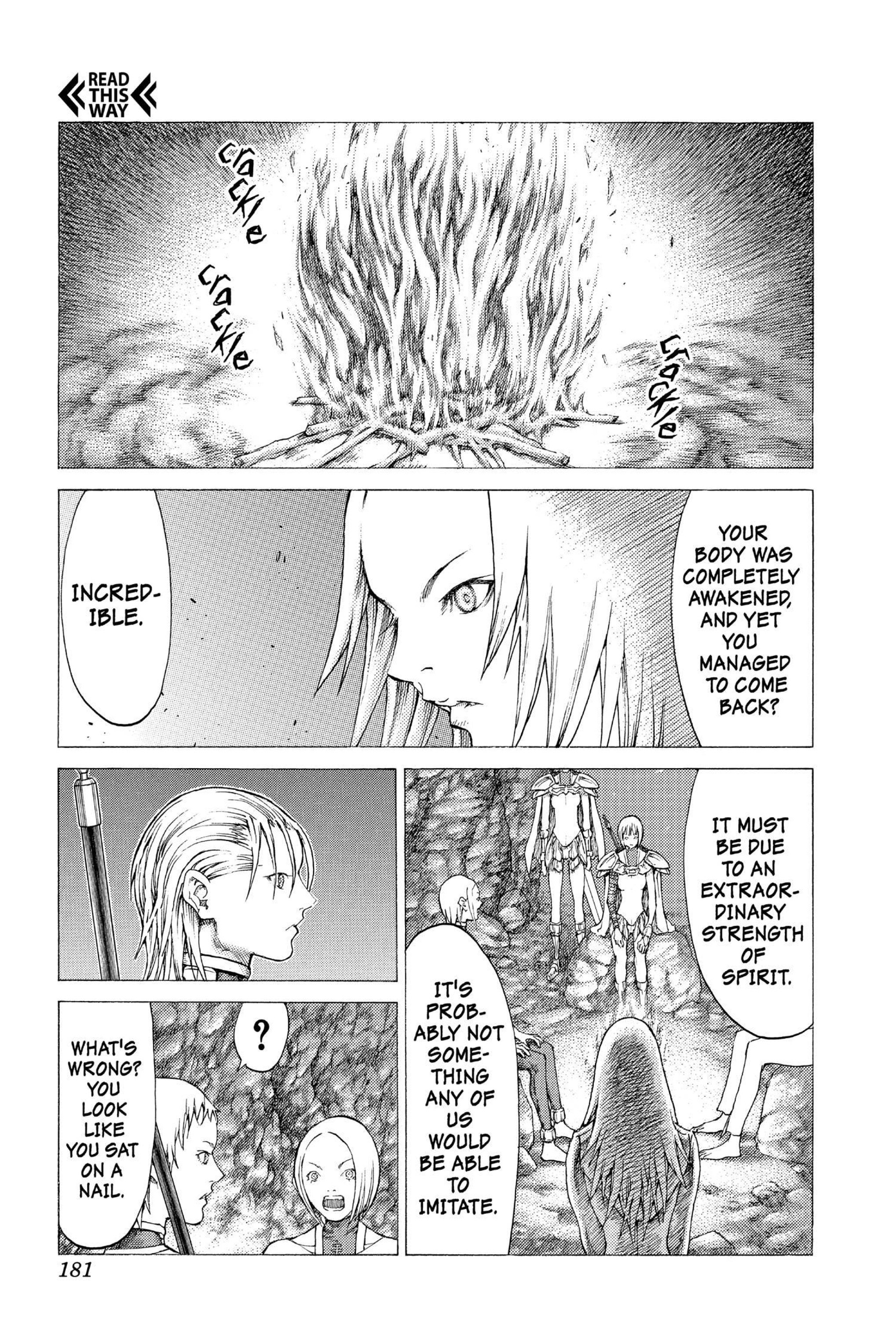 Read online Claymore comic -  Issue #9 - 170