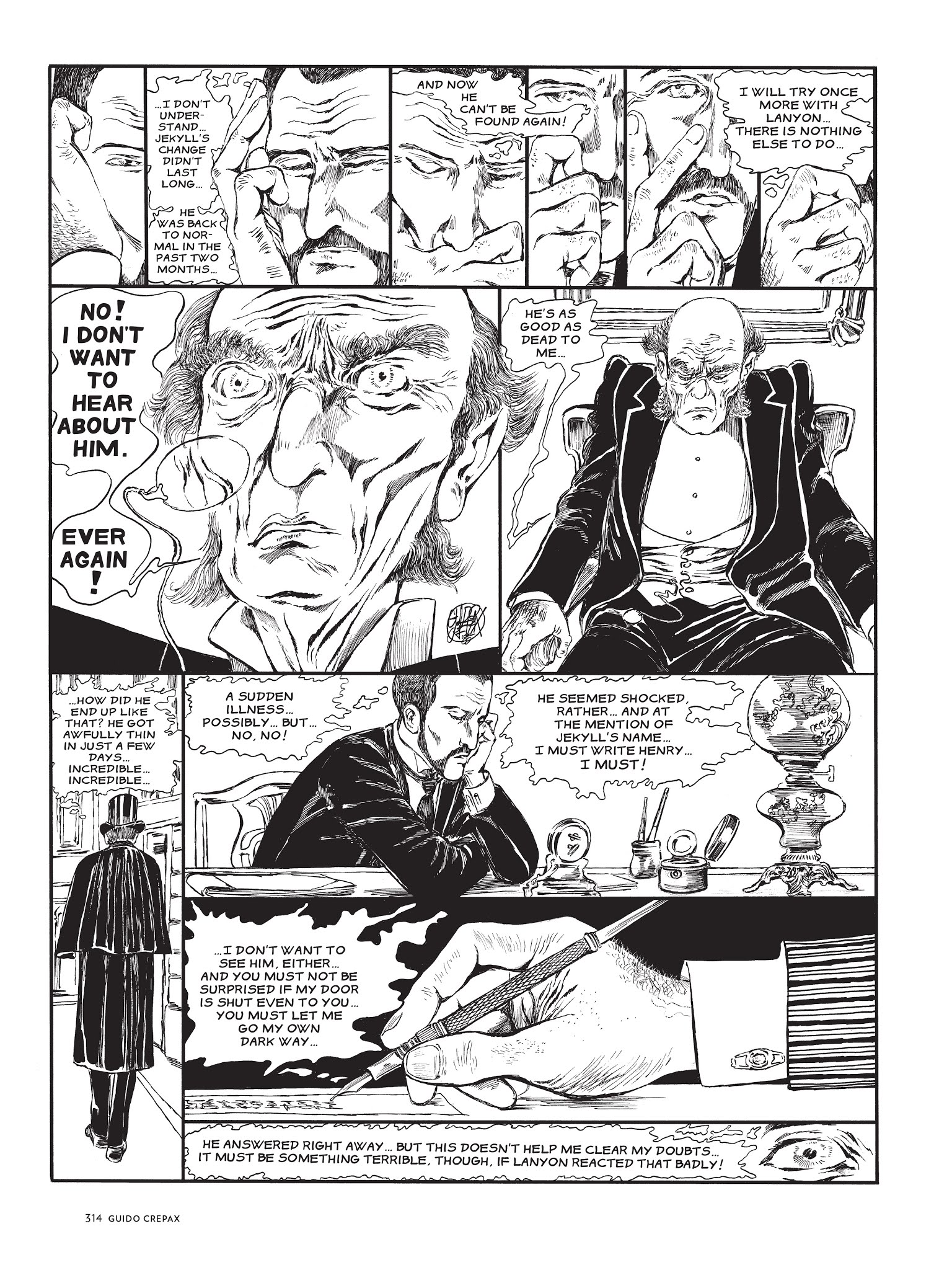 Read online The Complete Crepax comic -  Issue # TPB 3 - 301
