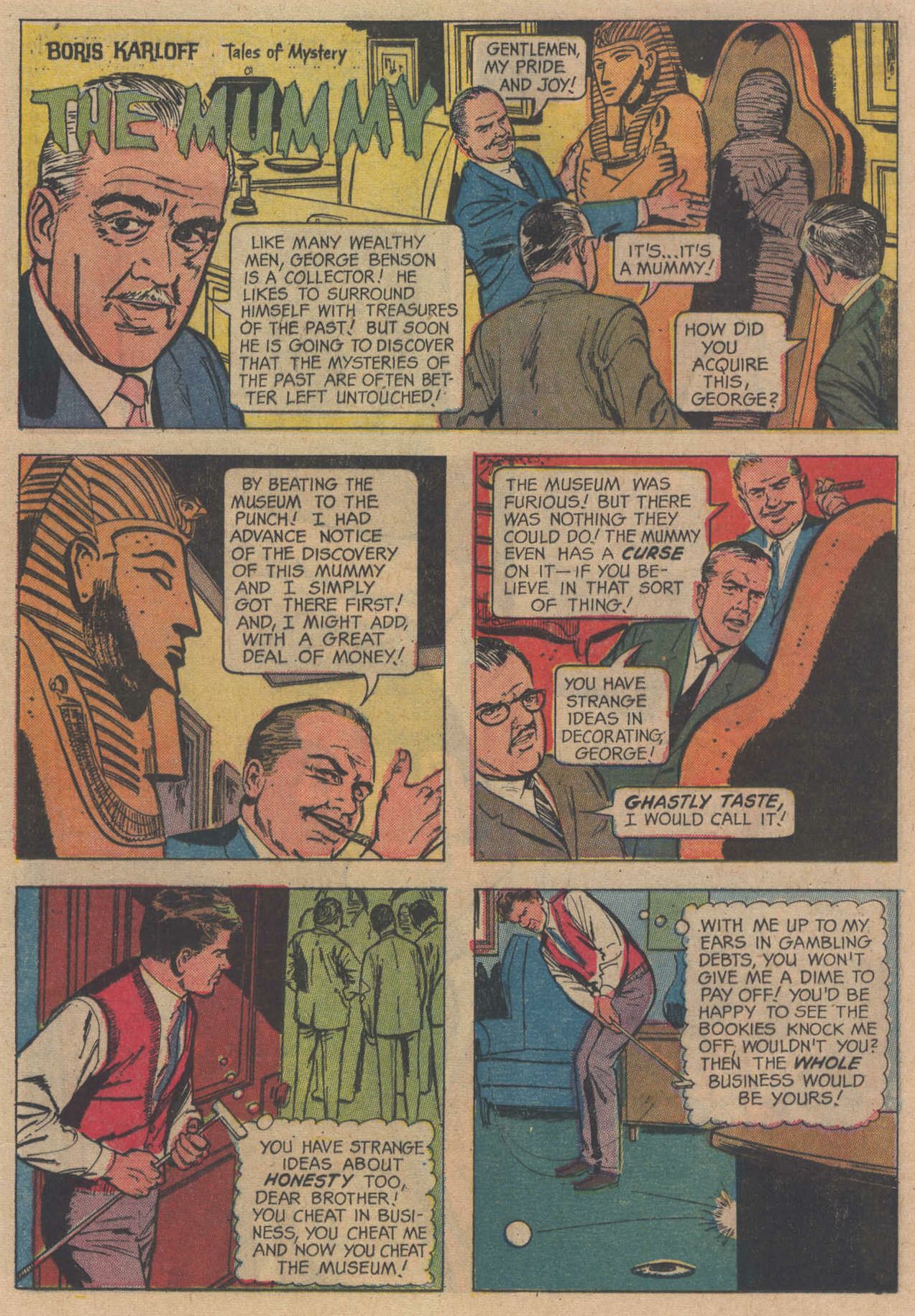 Read online Boris Karloff Tales of Mystery comic -  Issue #16 - 21