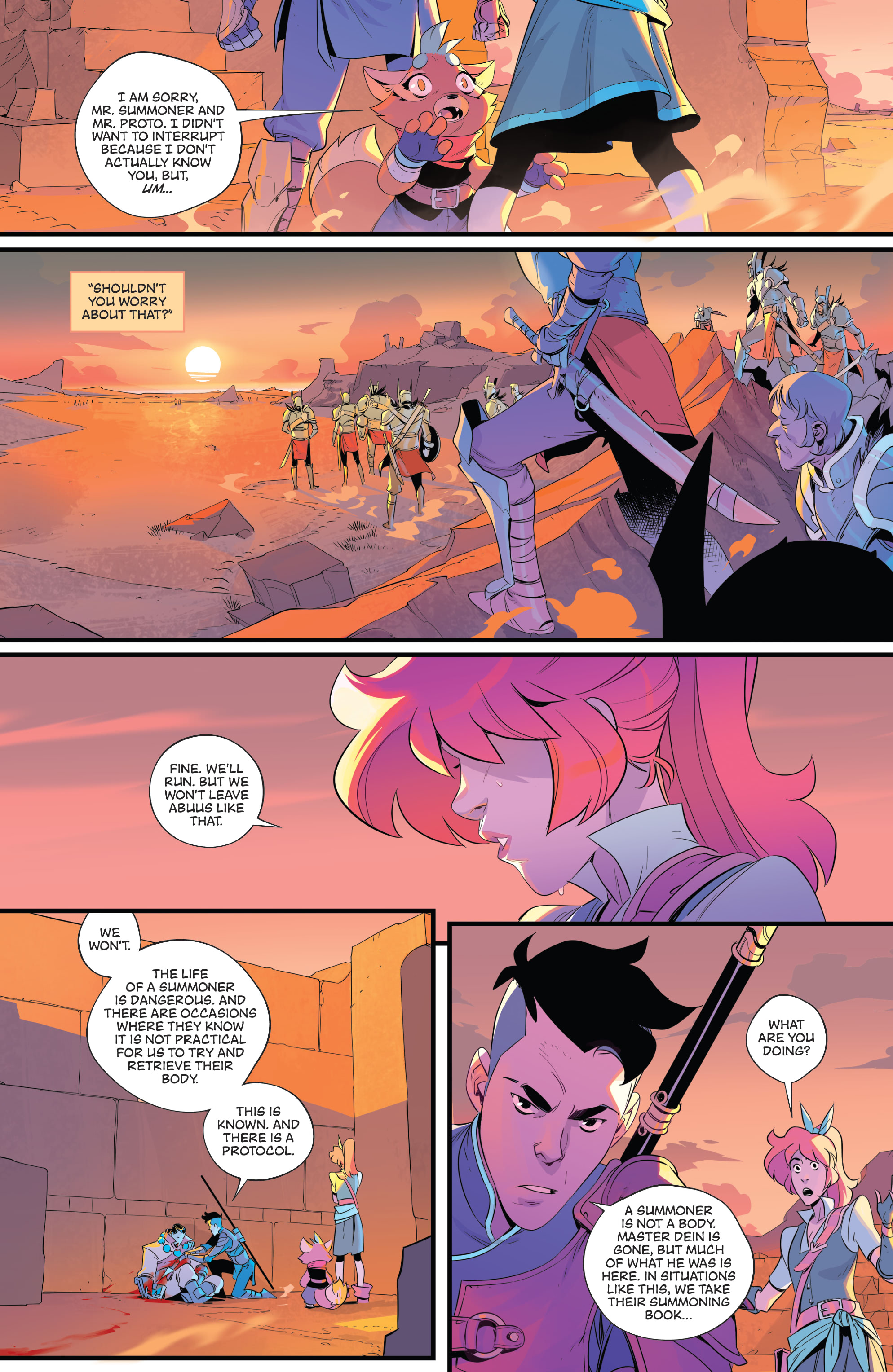 Read online Summoner's War: Legacy comic -  Issue #4 - 5