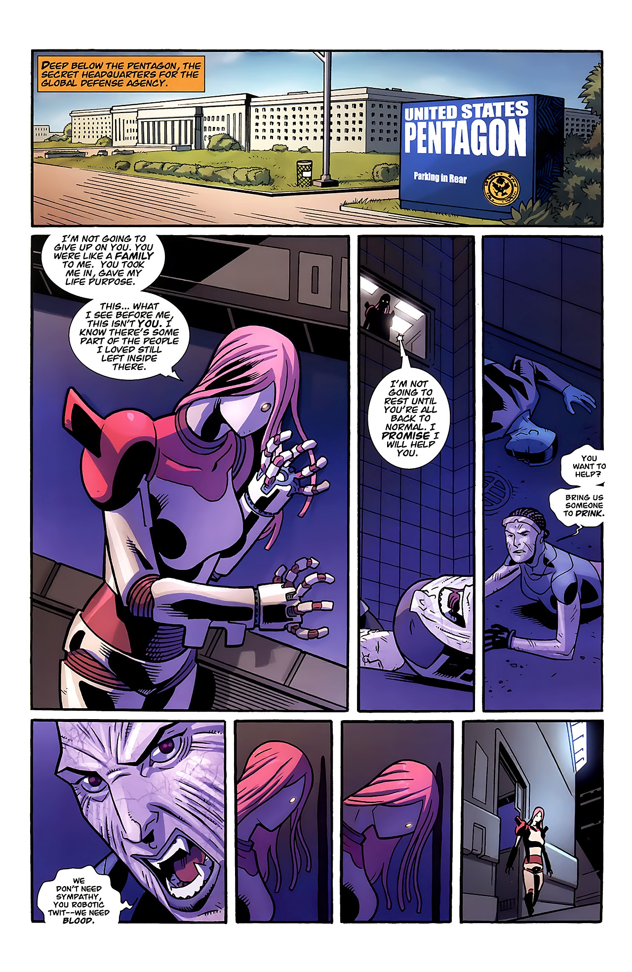 Read online The Astounding Wolf-Man comic -  Issue #20 - 21